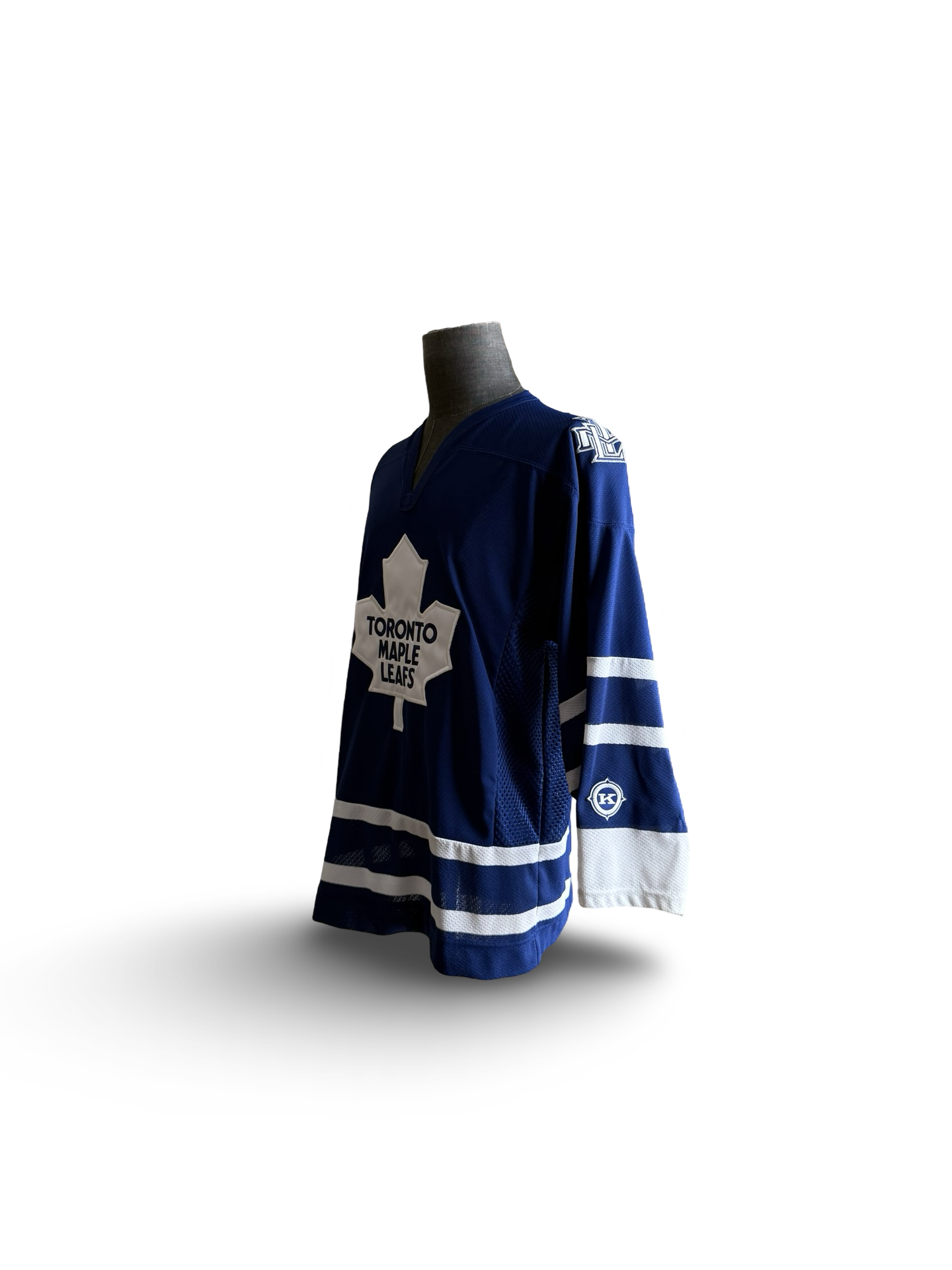 NHL Vtg 90’s Toronto Maple Leafs Koho Air Knit Jersey Size M