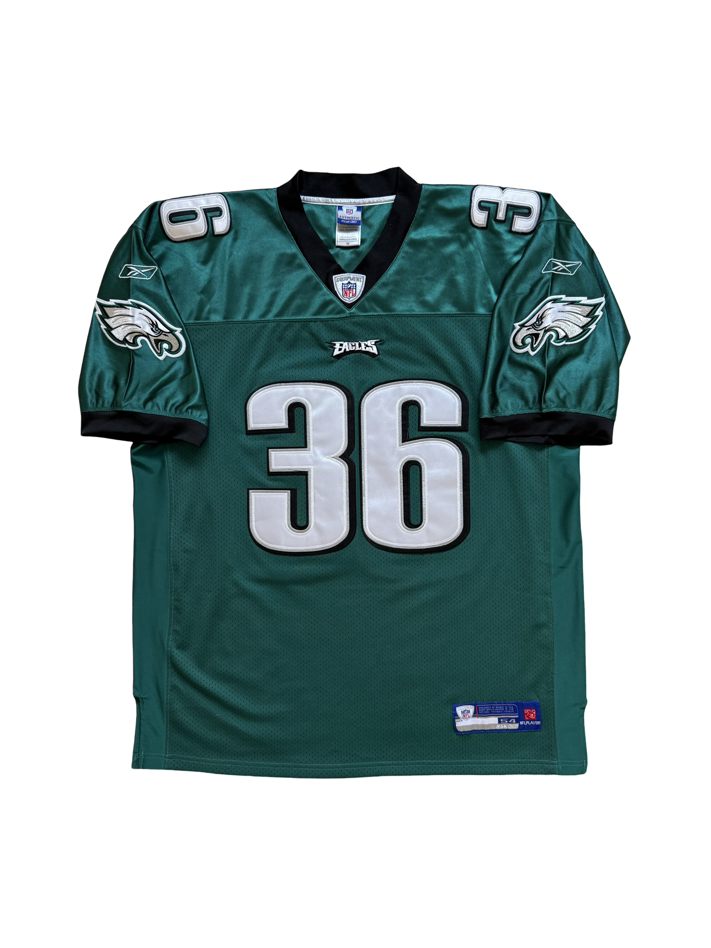 NFL Vtg Brian Westbrook 36 Reebok 2000’s Philadelphia Eagles Jersey Size 2XL (54)