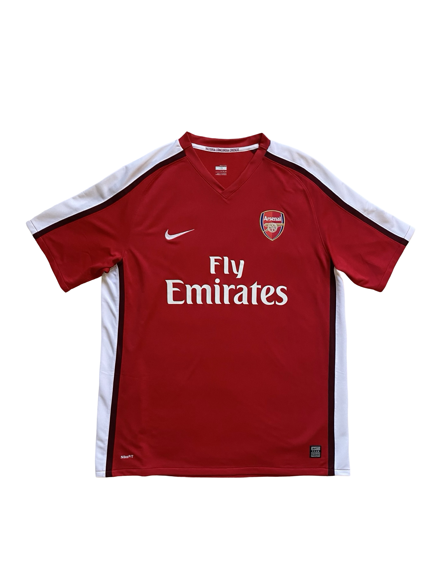 EPL Vtg Arsenal FC 2008-09 Nike Football Home Jersey    Size XL