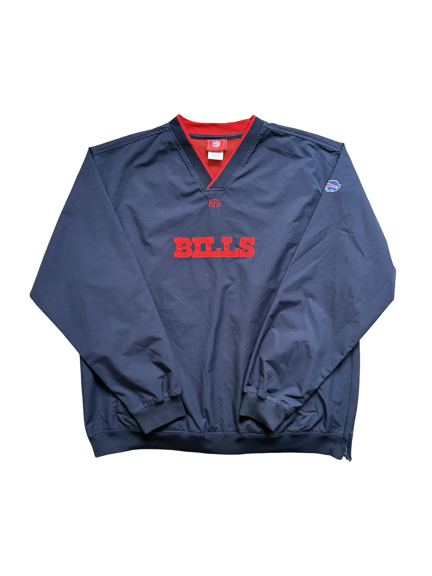 NFL Buffalo Bills Pullover Windbreaker Size XL