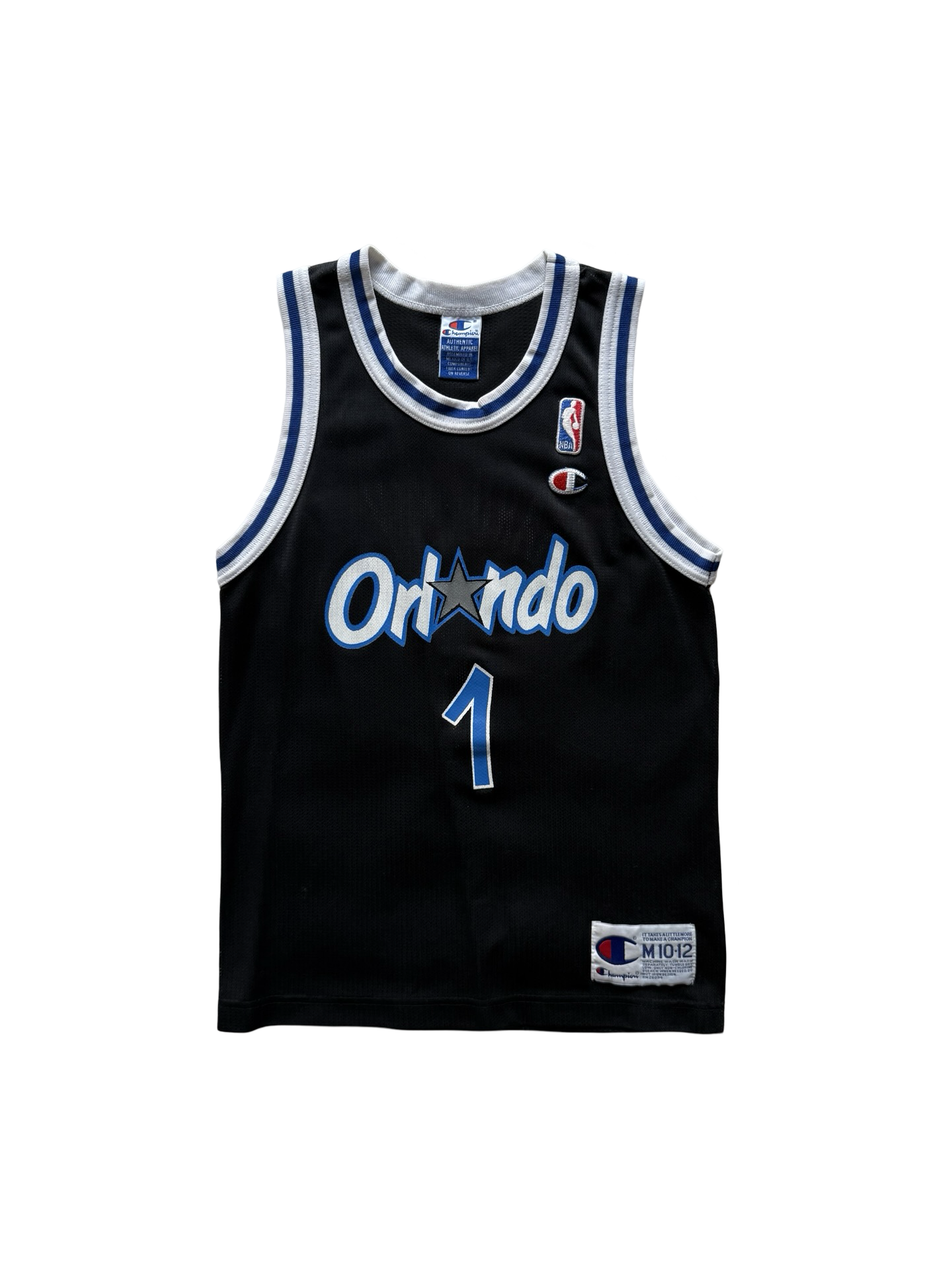 NBA Vtg 90’s Penny Hardaway 1 Orlando Magic Champion Jersey Size Youth M (10/12)