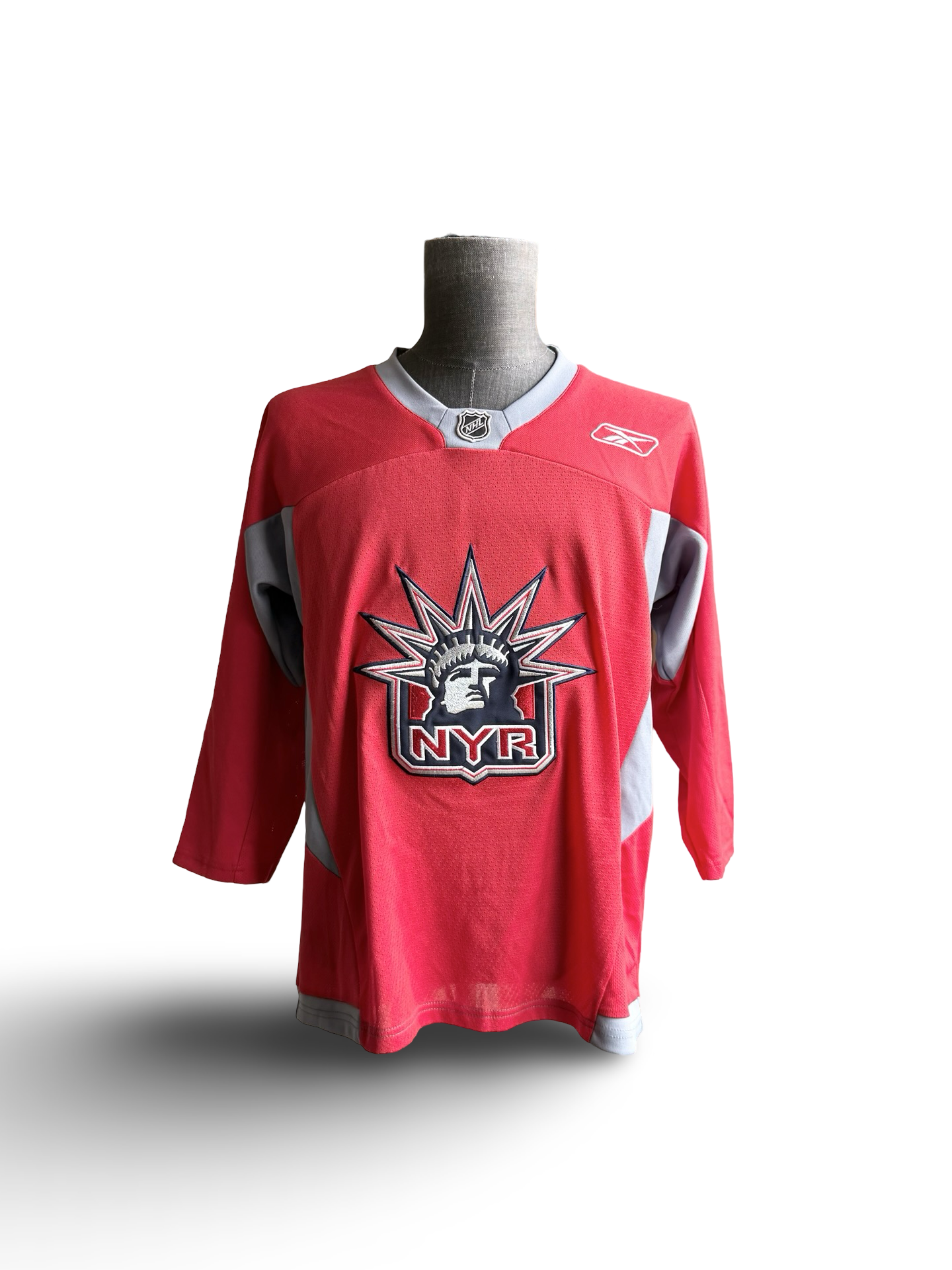 YOUTH NHL New York Rangers Reebok Hockey Jersey Size Youth L/XL