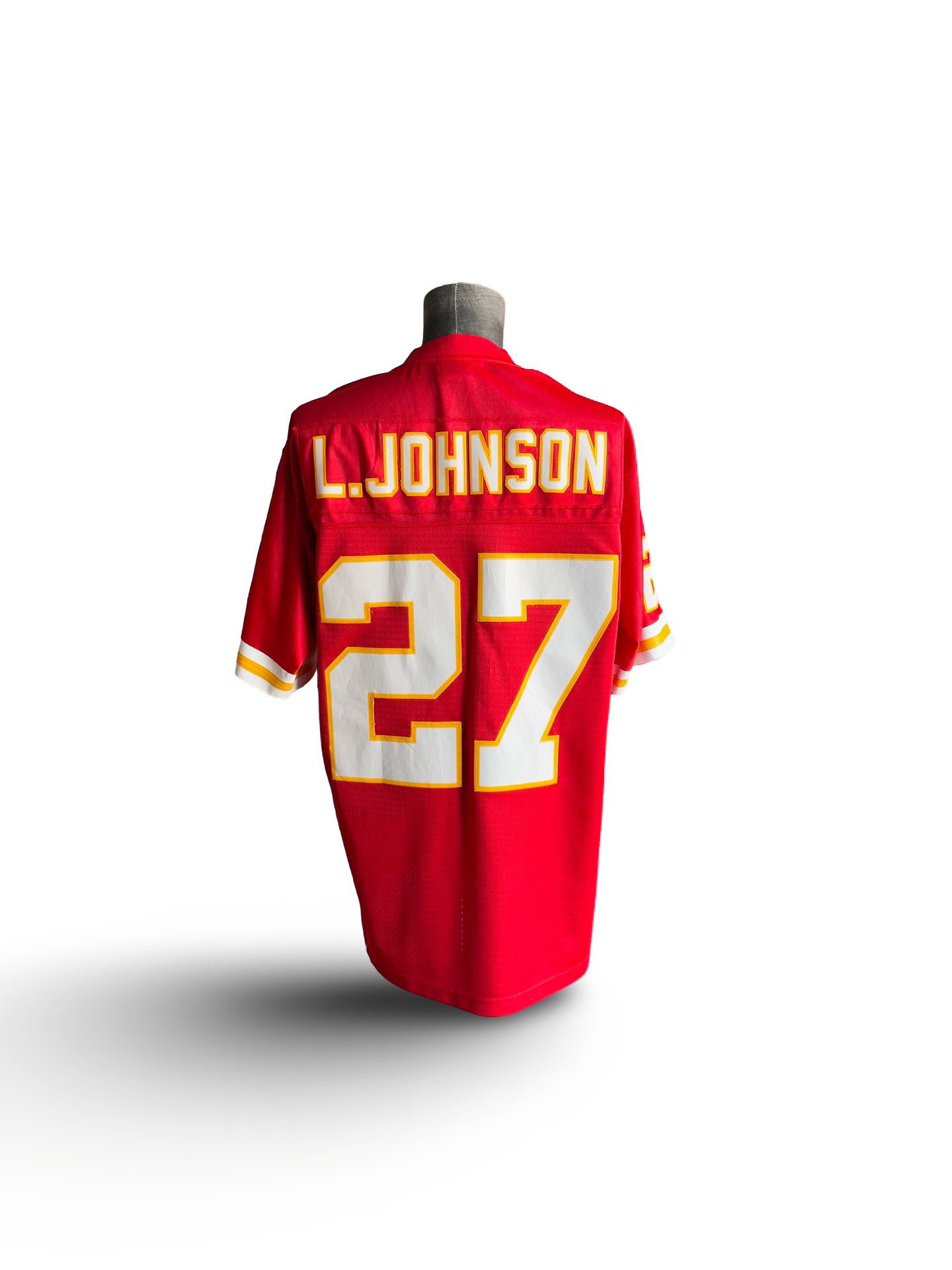 NFL Vtg Larry Johnson 27 Reebok Kansas City Chiefs KC Jersey Size M