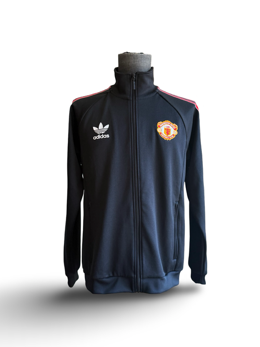 EPL Manchester United Adidas Originals Retro Football Full-Zip Track Jacket Size M