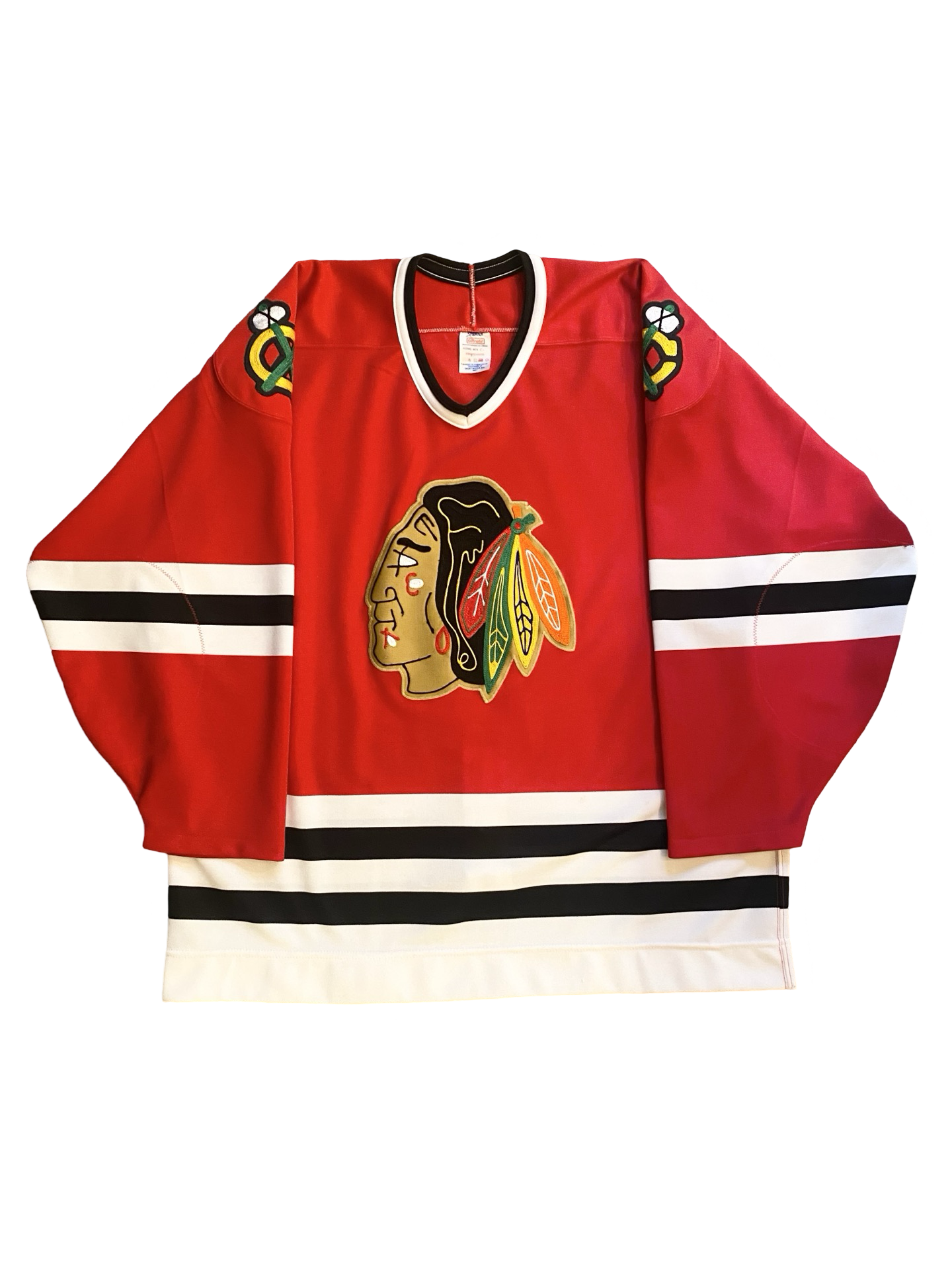 NHL Vtg Chicago Blackhawks CCM Jersey Size M