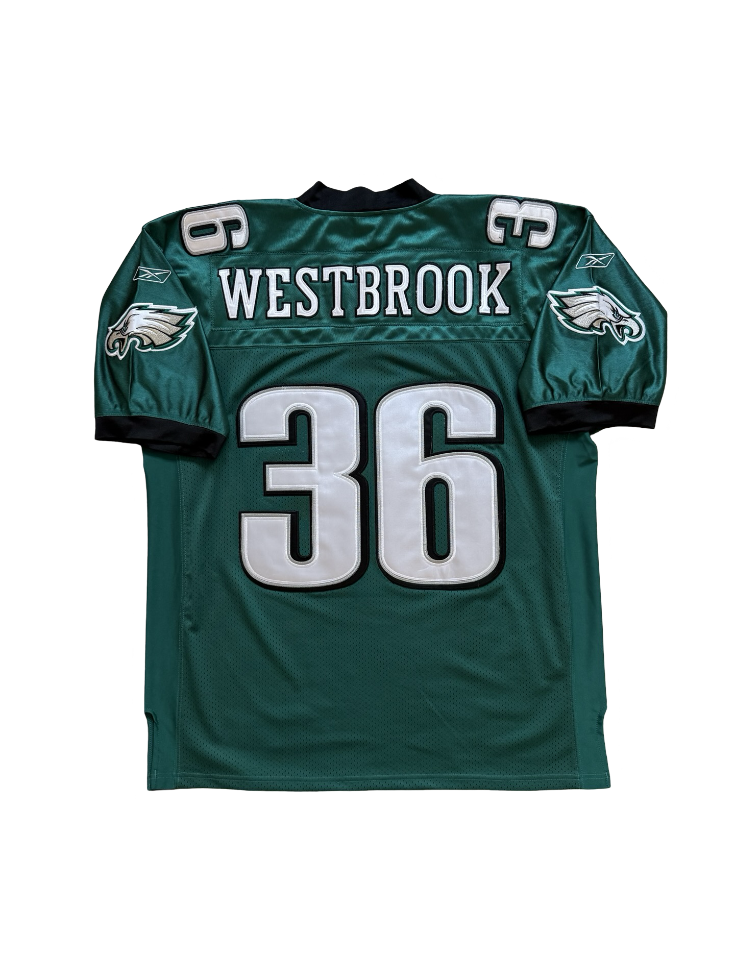 NFL Vtg Brian Westbrook 36 Reebok 2000’s Philadelphia Eagles Jersey Size 2XL (54)