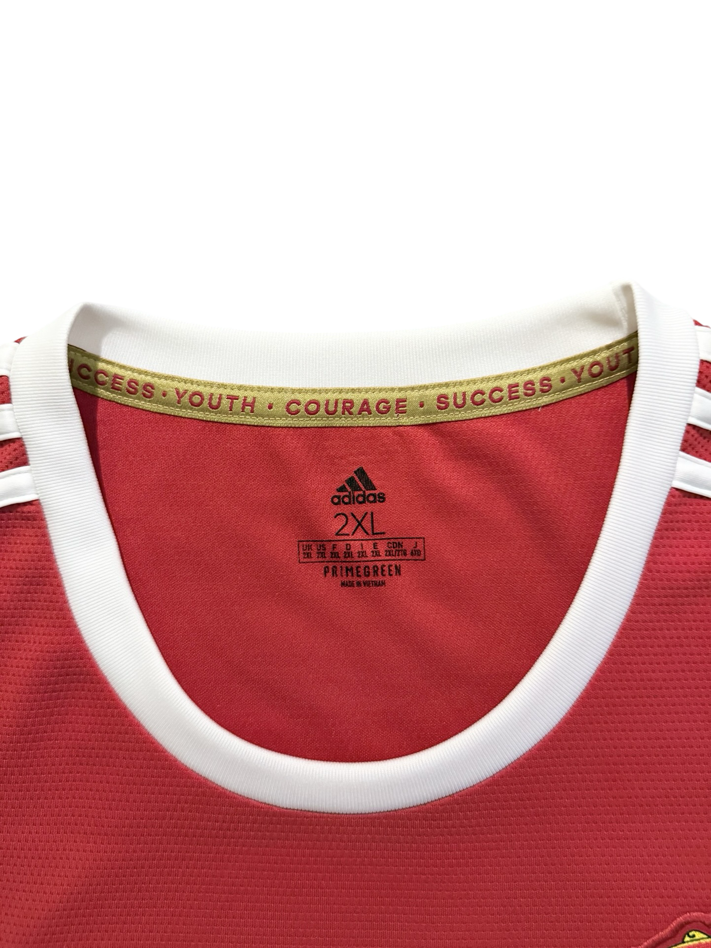 EPL Manchester United Adidas 2021-22 Football Home Jersey Size 2XL