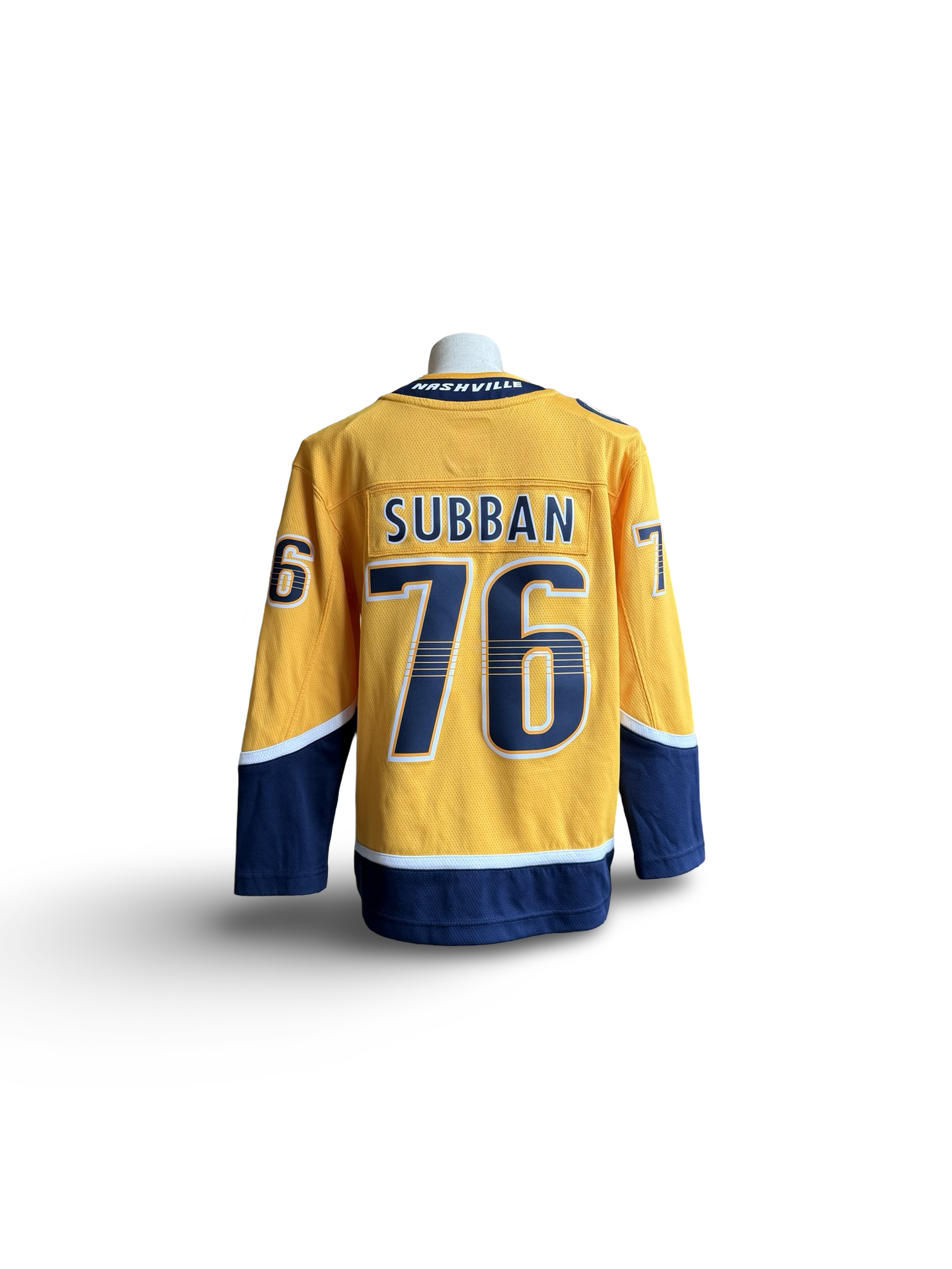 NHL PK Subban 76 Breakaway Fanatics Nashville Predators Jersey Size Youth S/M