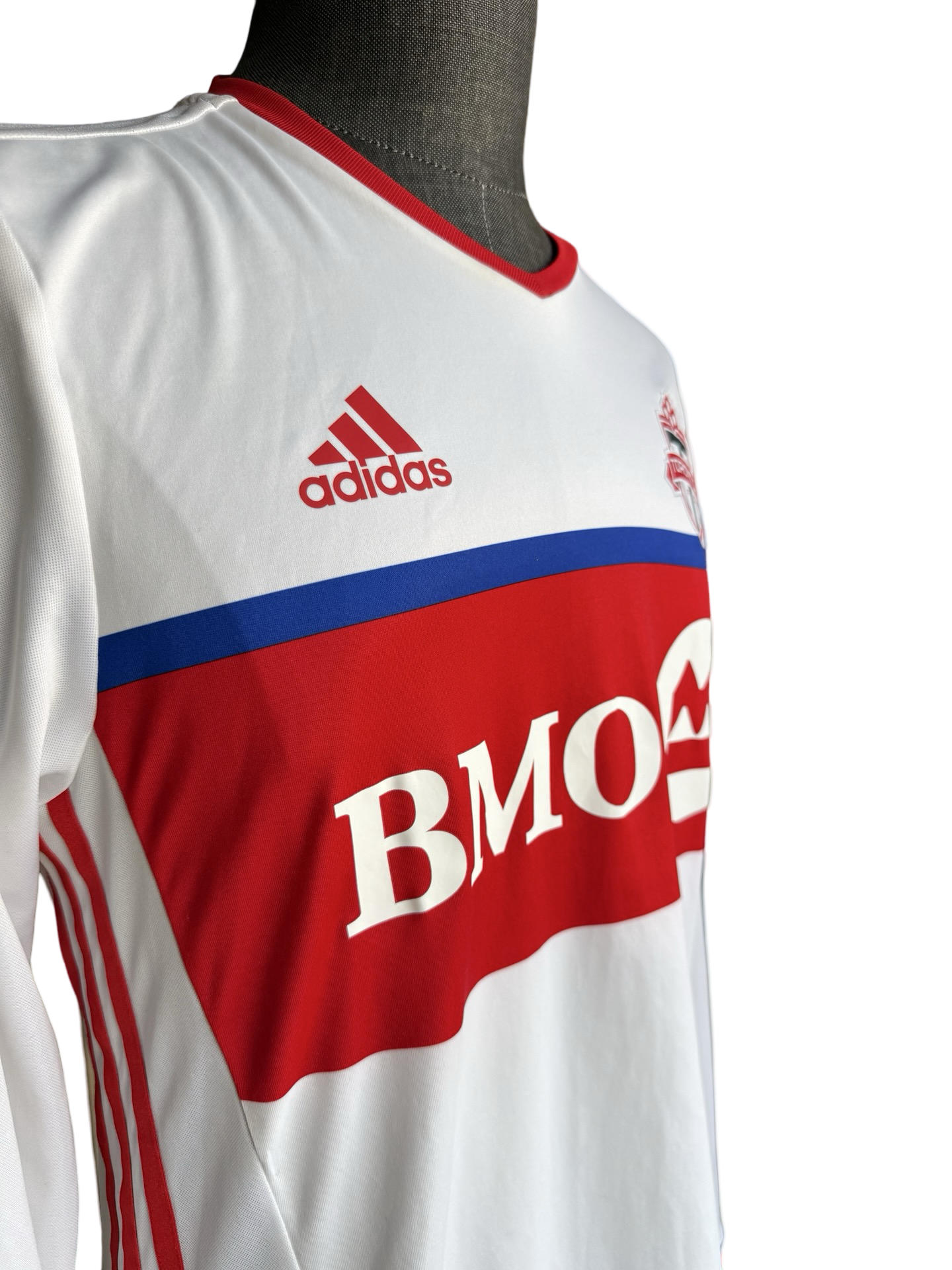 Soccer MLS Toronto FC 2016-17 Adidas TFC Football Long Sleeve Home Jersey Size M