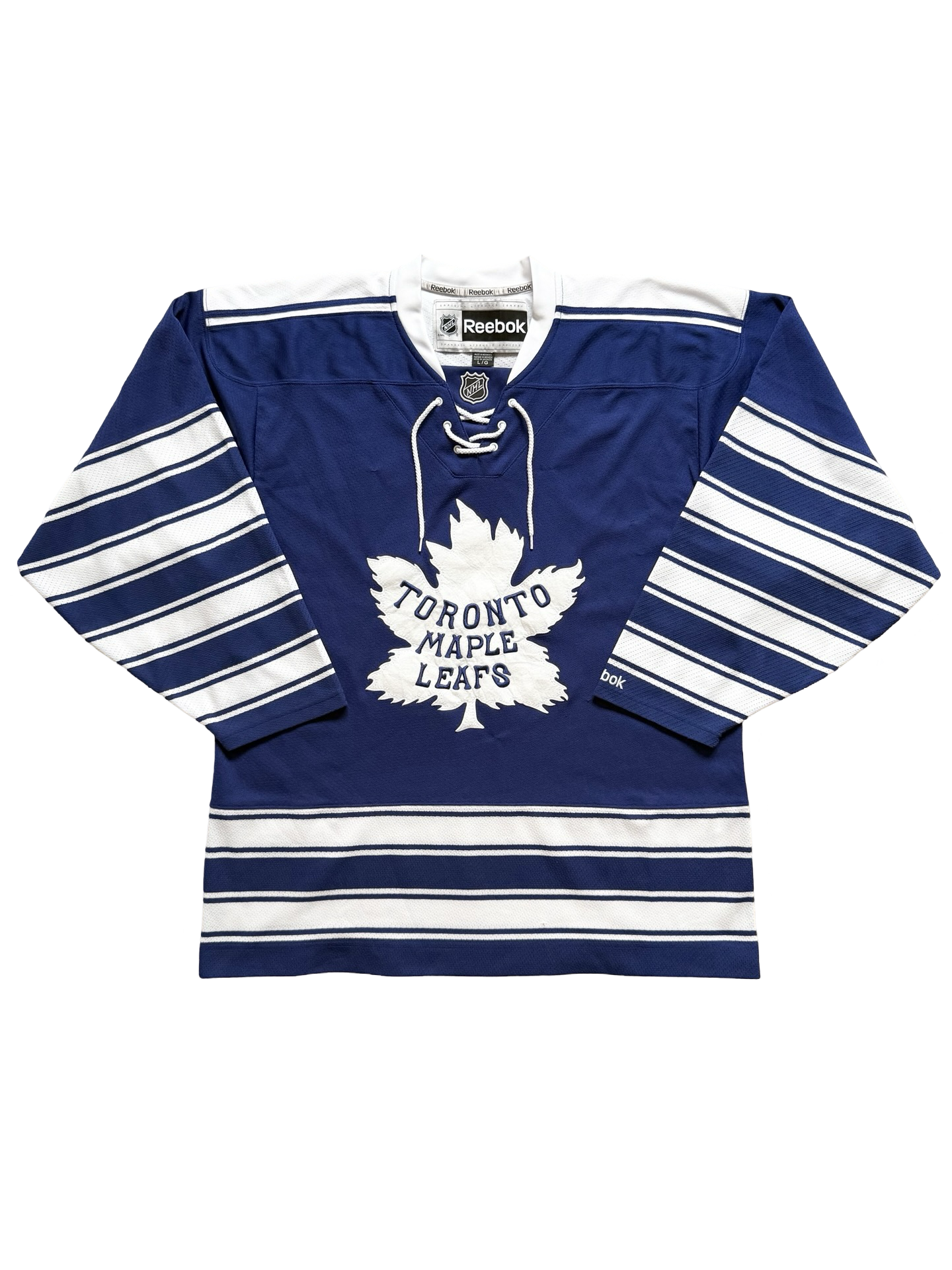 NHL Toronto Maple Leafs 2014 Winter Classic Reebok Hockey Jersey Size L