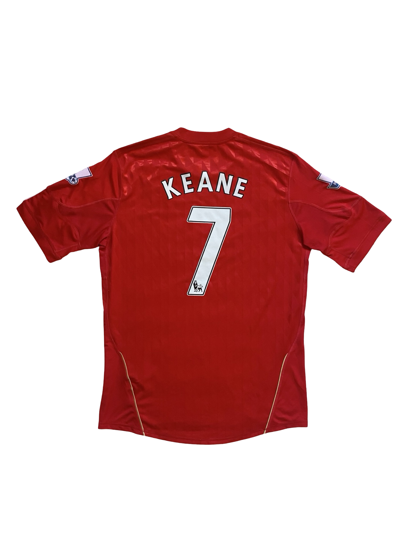 EPL Vtg Robbie Keane 7 Liverpool FC 2011-12 Adidas Football Home Jersey Size XL