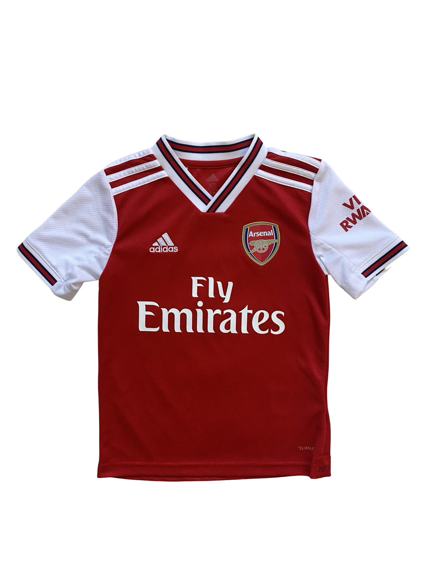 EPL Arsenal FC 2019-20 Adidas Football Home Jersey Size Youth XS (7/8)