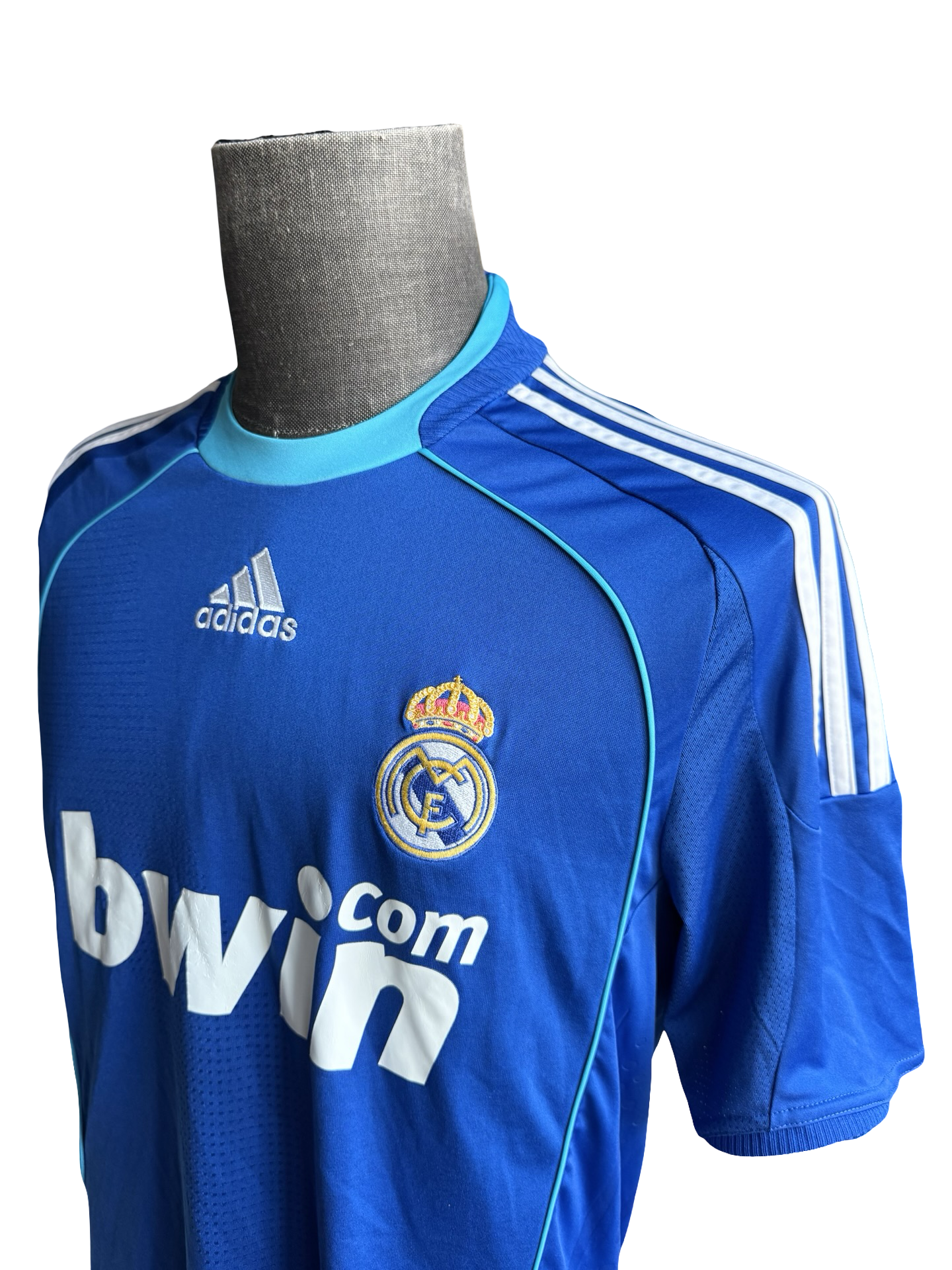 Soccer Real Madrid 2008/09 Adidas Football Away Jersey Size M