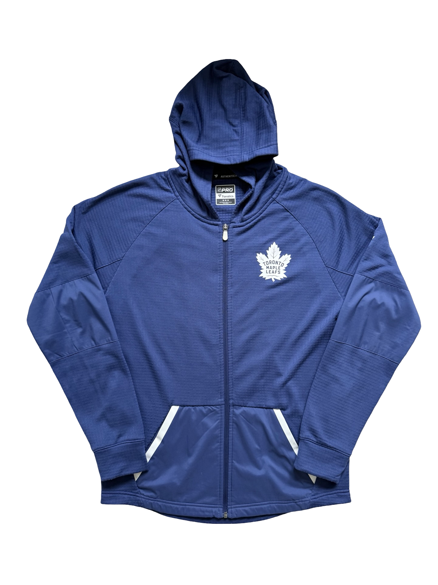 NHL Toronto Maple Leafs Fanatics Authentic Pro Rinkside Hockey Track Jacket Size M
