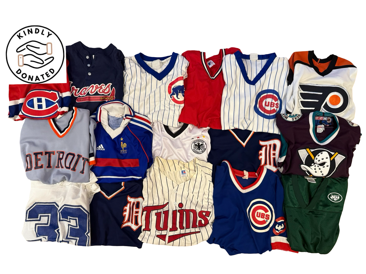 YOUTH Mix Bundle Vtg Jerseys Sizes Youth S-XL