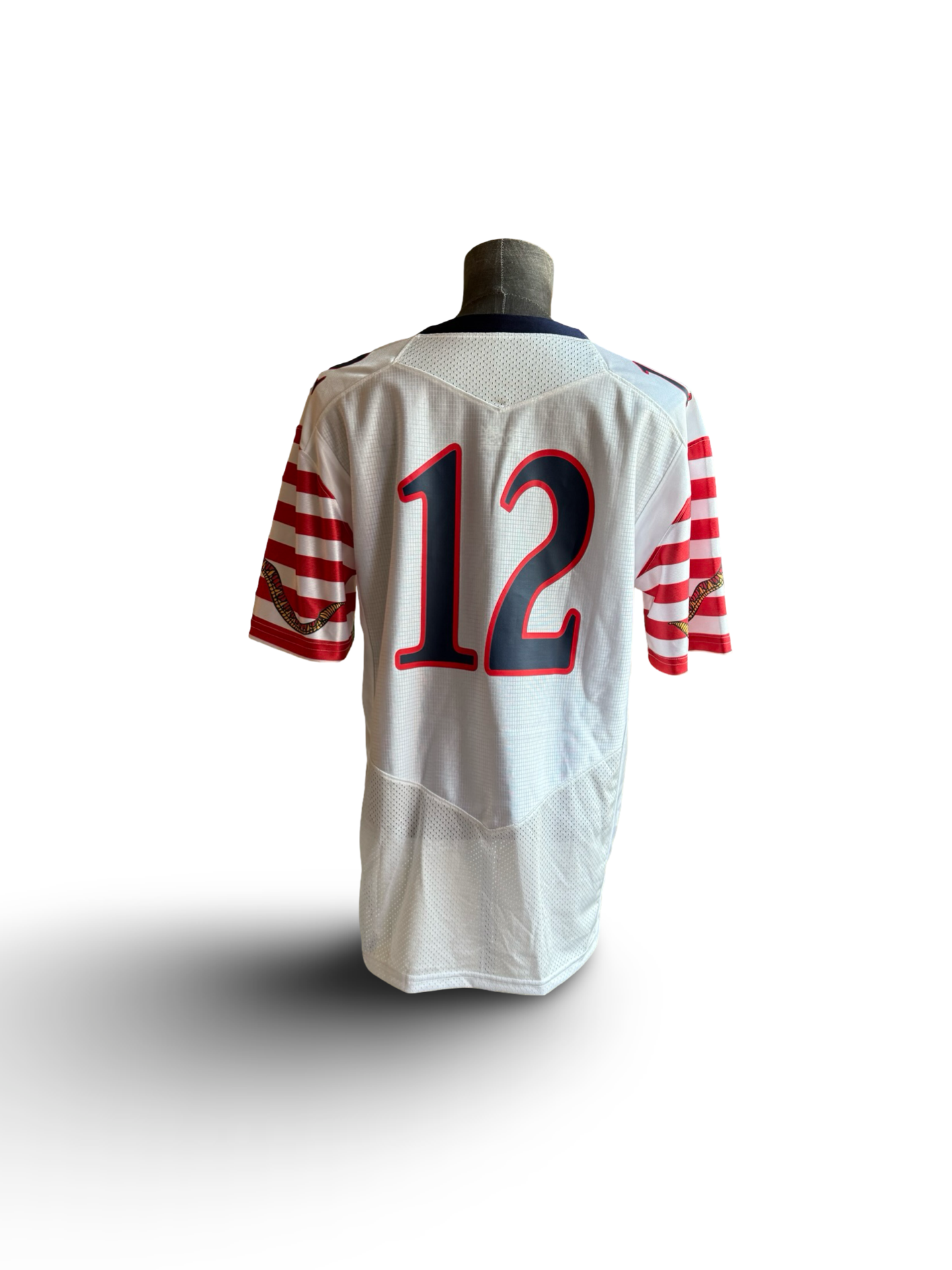 NCAA Navy Midshipmen #12 (Roger Staubach) Under Armour football Jersey NWT Size S