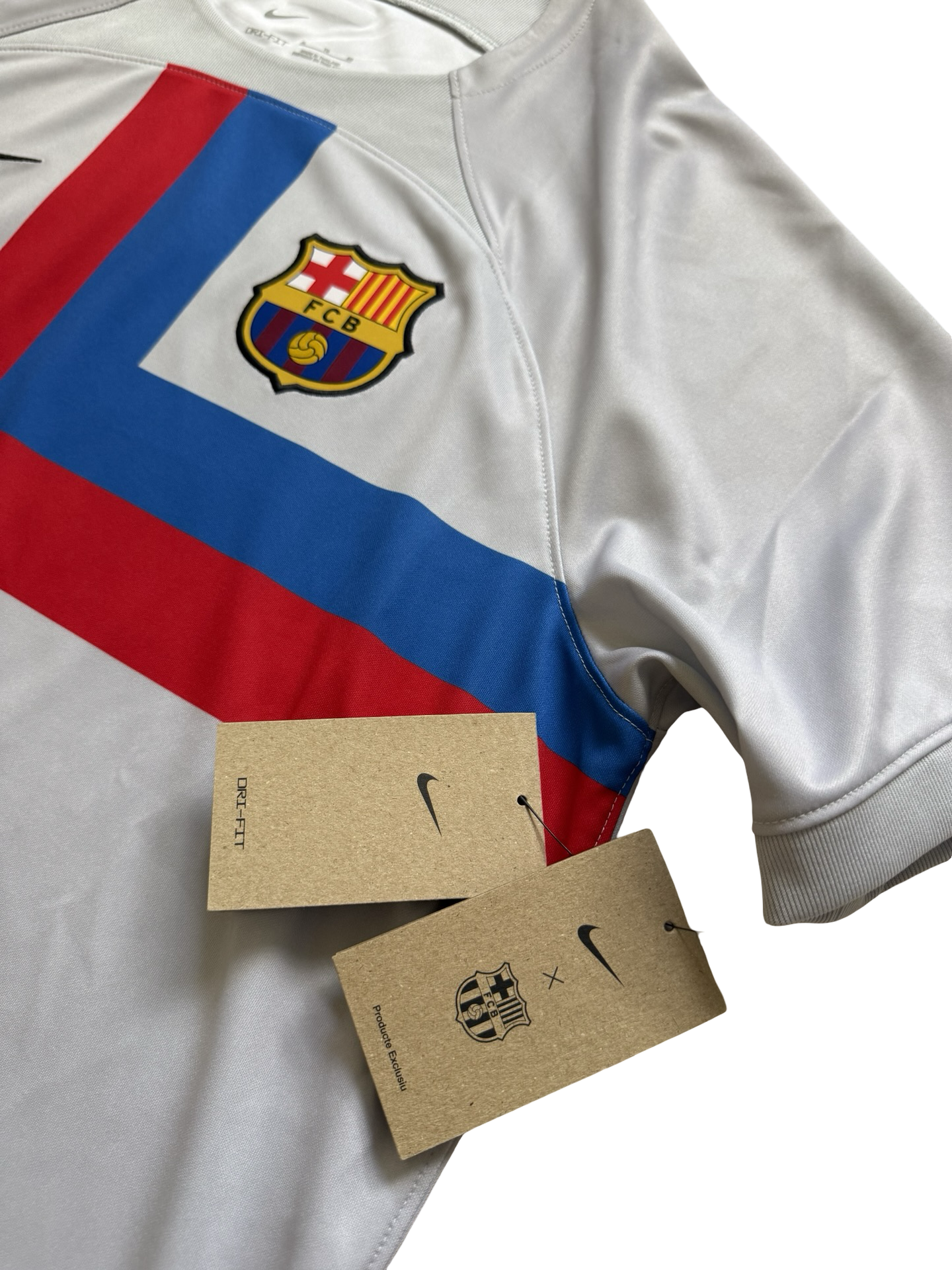 Soccer LaLiga Barcelona 2022/23 3rd Away Nike Football Jersey NWT Size XL