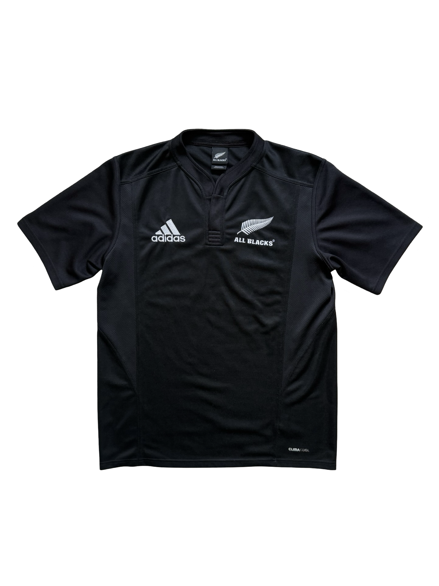 Rugby Union Vtg All Blacks NZ 2009-10 Adidas Rugby Jersey Size M