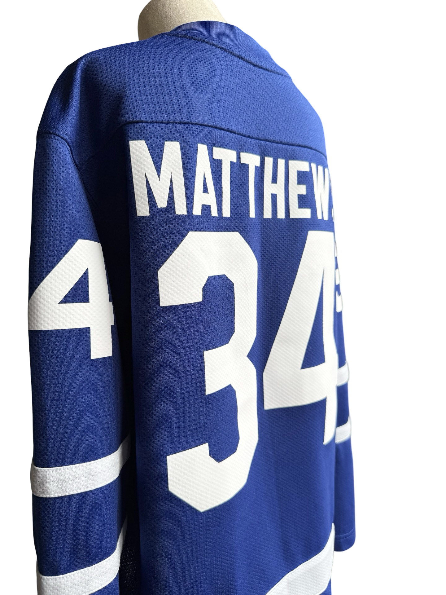 YOUTH NHL Auston Matthews 34 Toronto Maple Leafs Fanatics Hockey Jersey Size Youth S/M