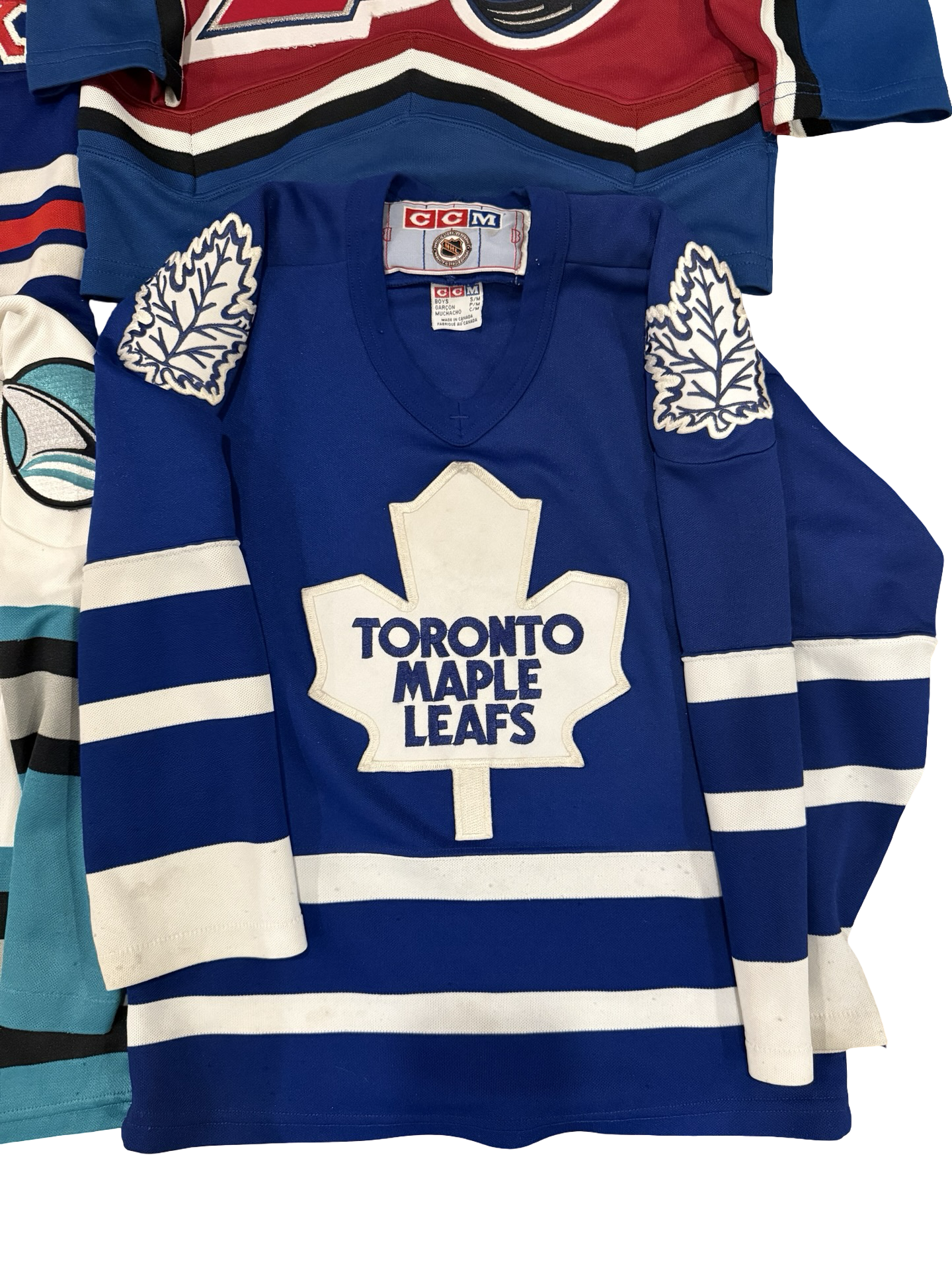 YOUTH NHL Bundle Vtg 90’s/00’s Hockey Jerseys Size Youth S/M