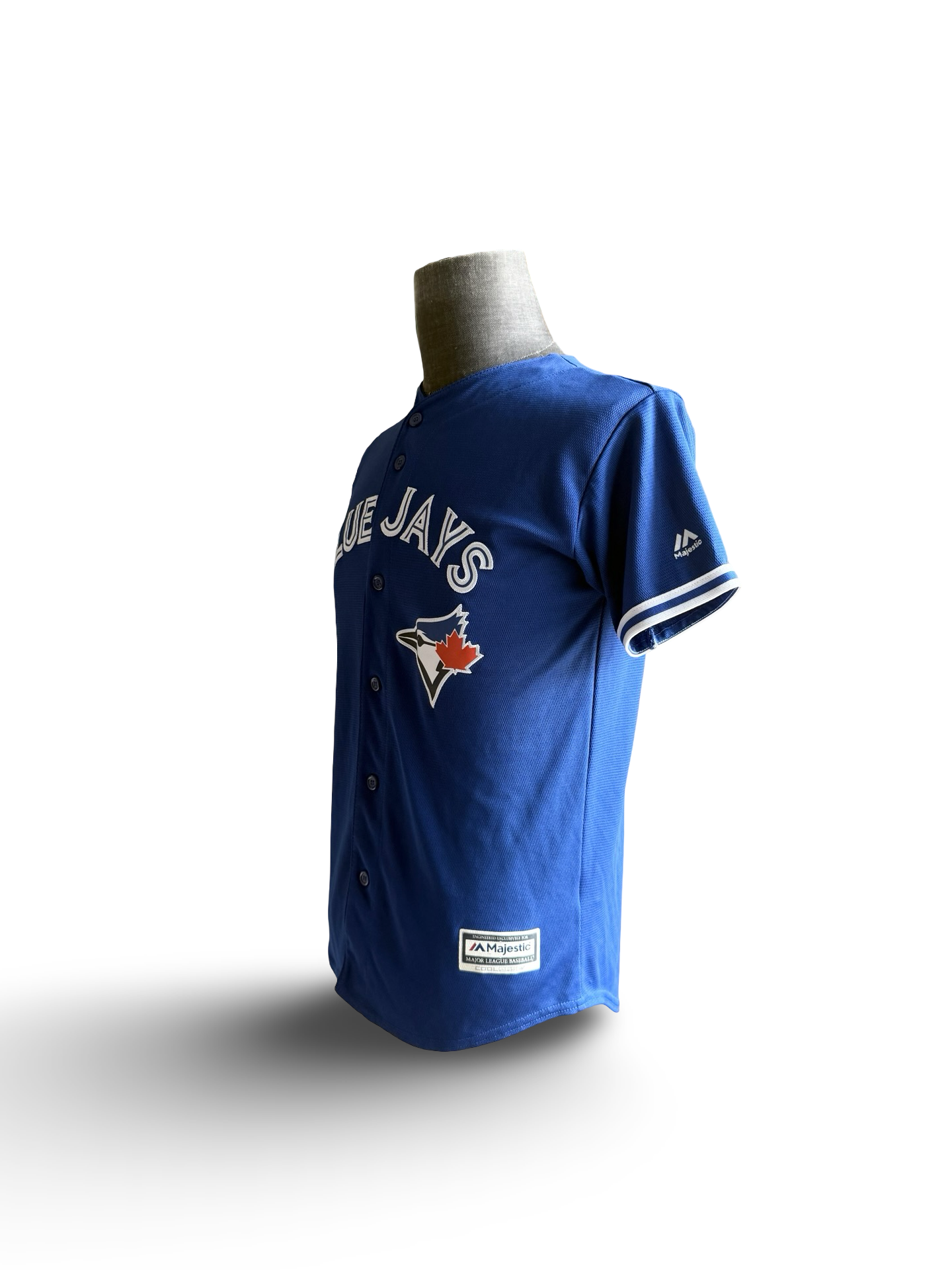 YOUTH MLB Marcus Stroman 6 Toronto Blue Jays Majestic Baseball Jersey Size Youth L