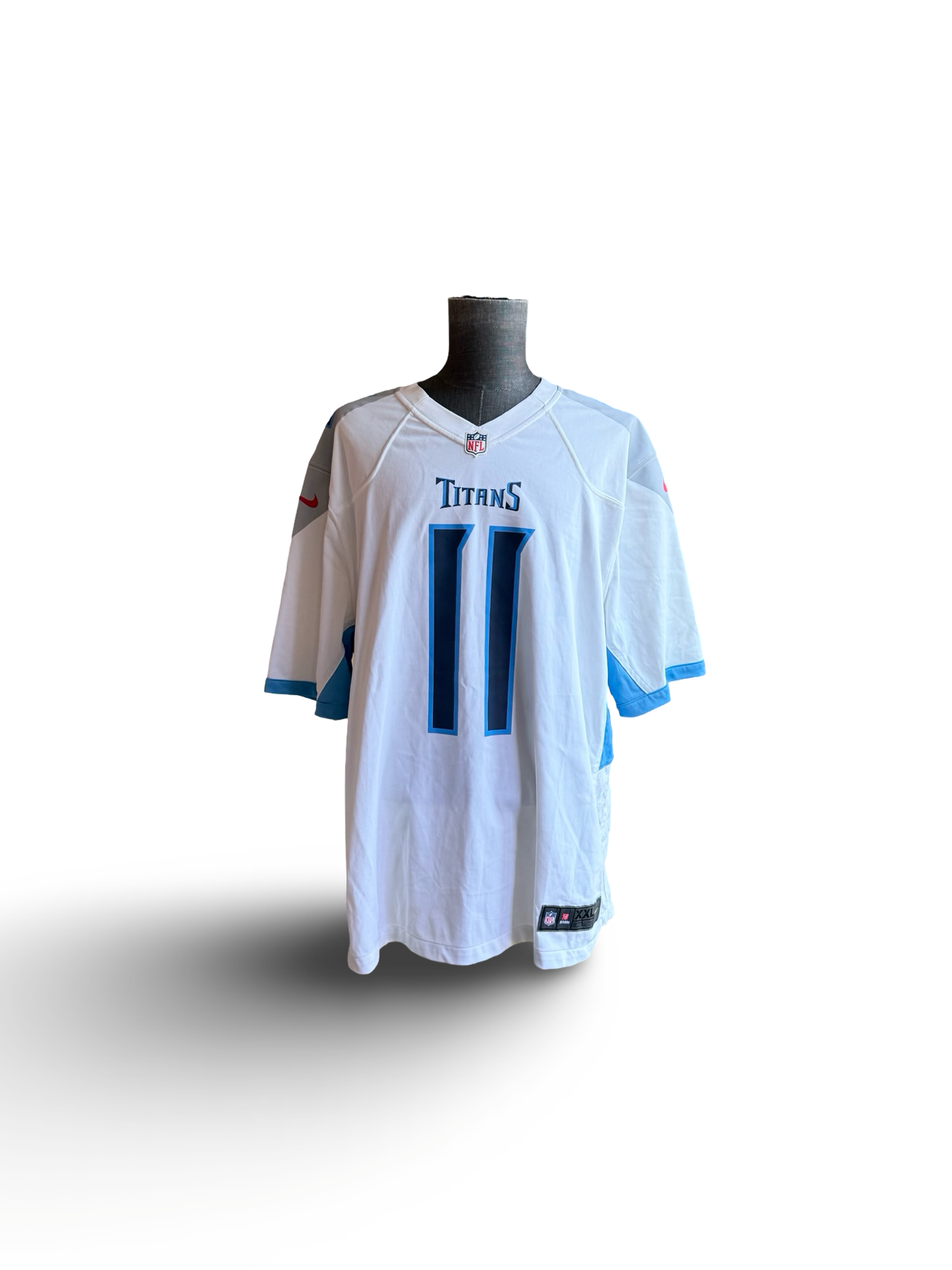 NFL AJ Brown 11 Tennessee Titans Nike Football Jersey Size 2XL