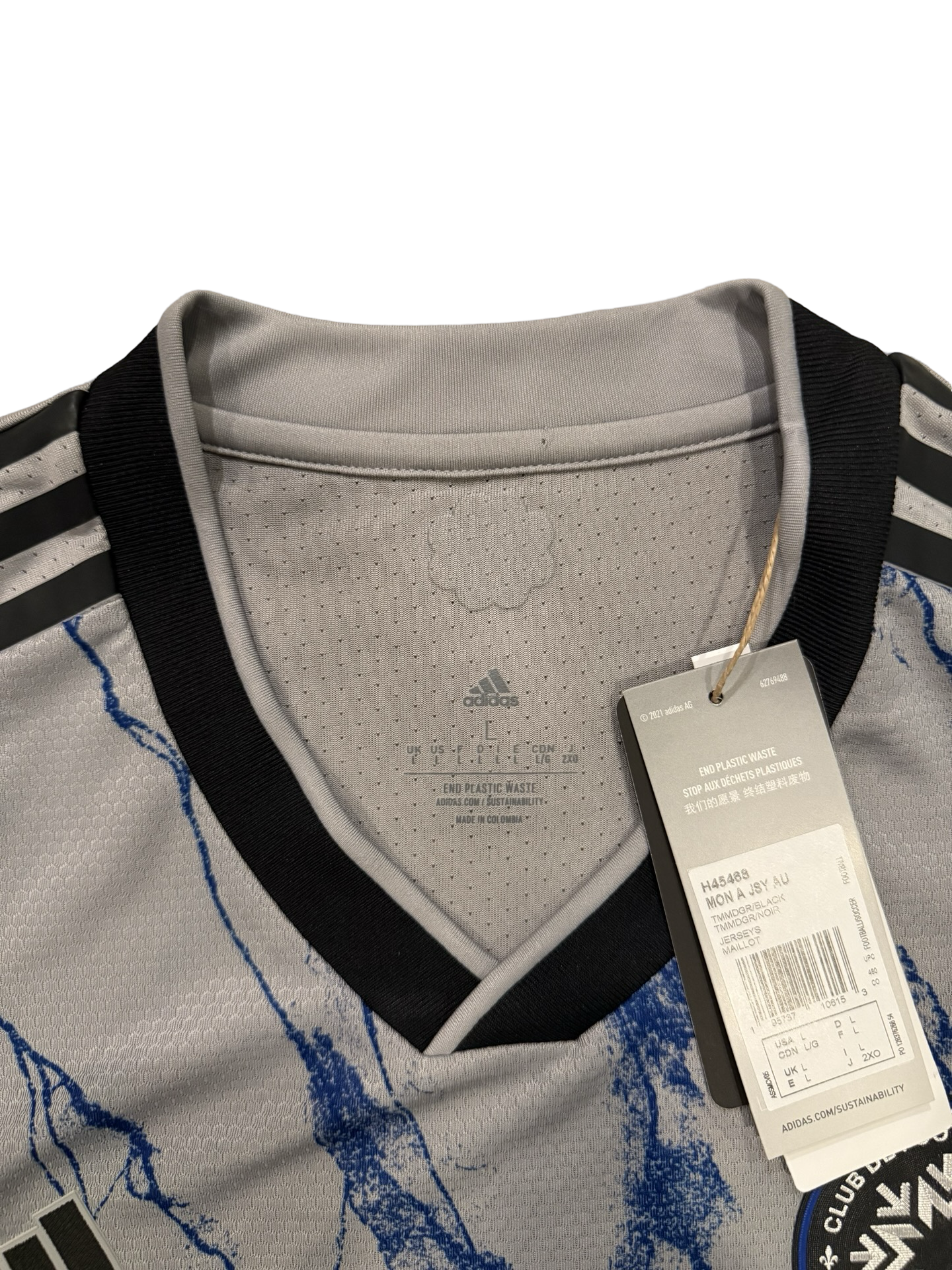 Soccer MLS CF Montreal Impact 2022-23 Adidas Football Away Jersey *New W/ Tags* Size L