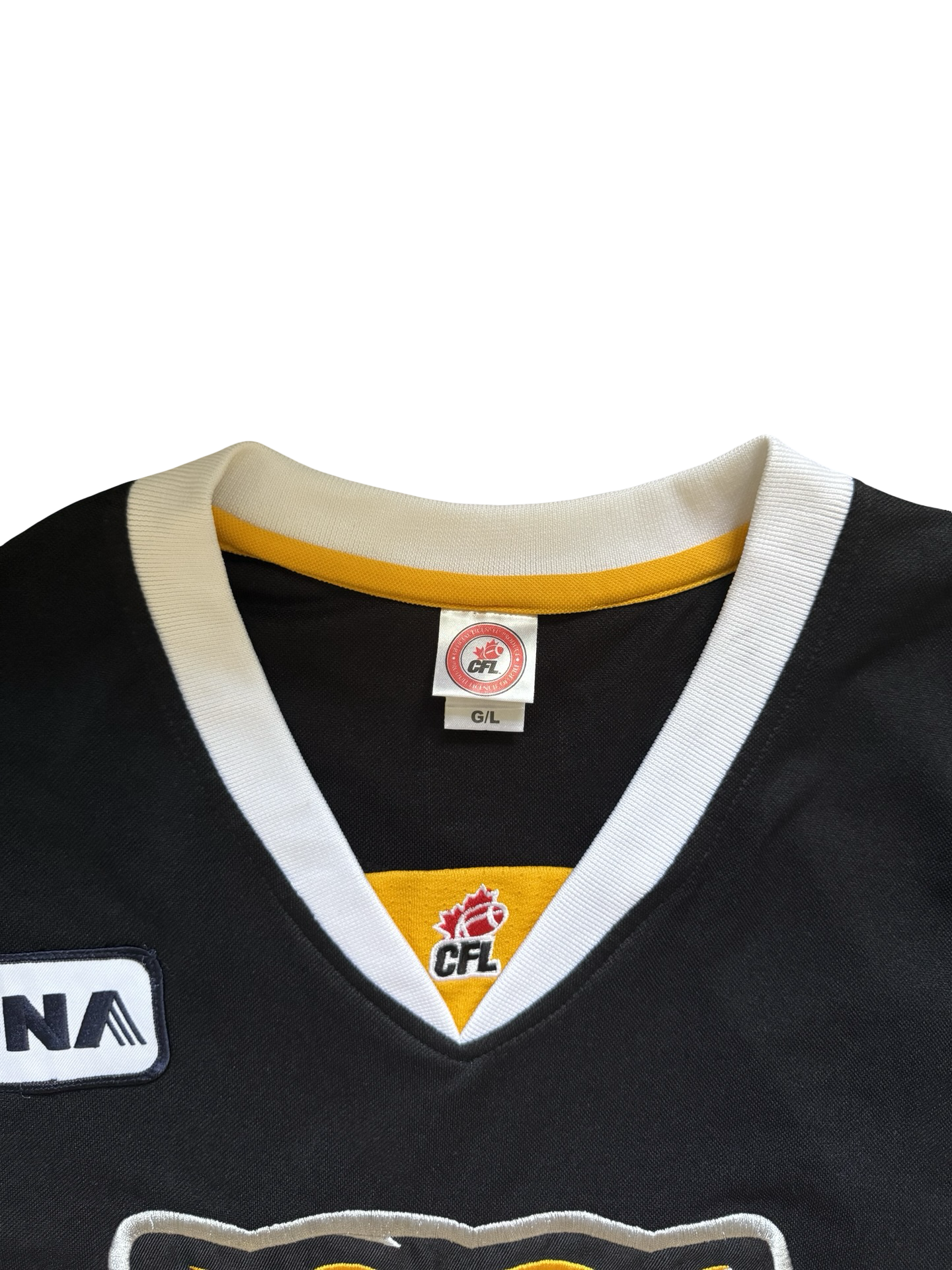 CFL Hamilton Ti-Cats Football Jersey Size L