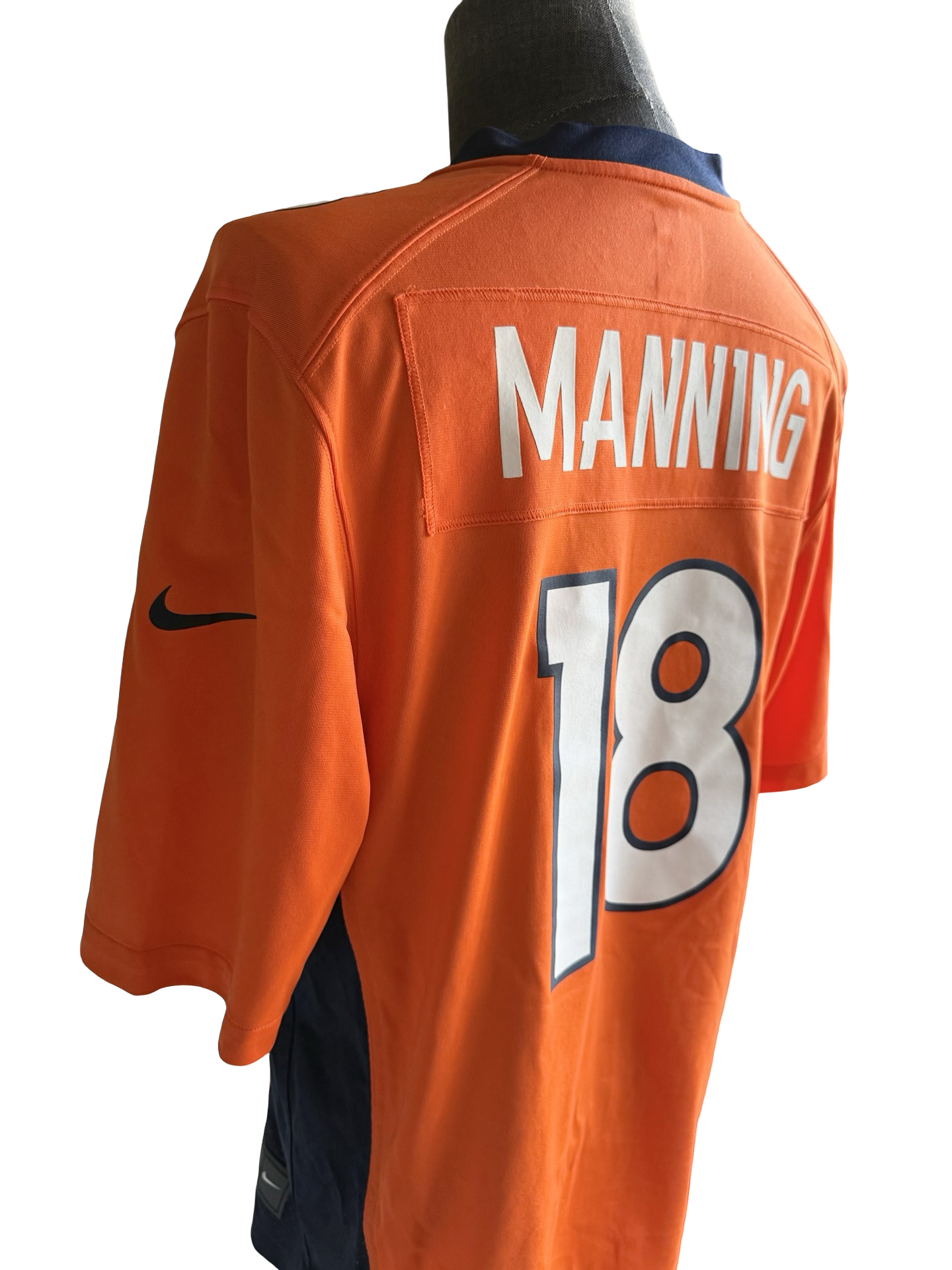 NFL Peyton Manning 18 Denver Broncos Nike Football Jersey Size M