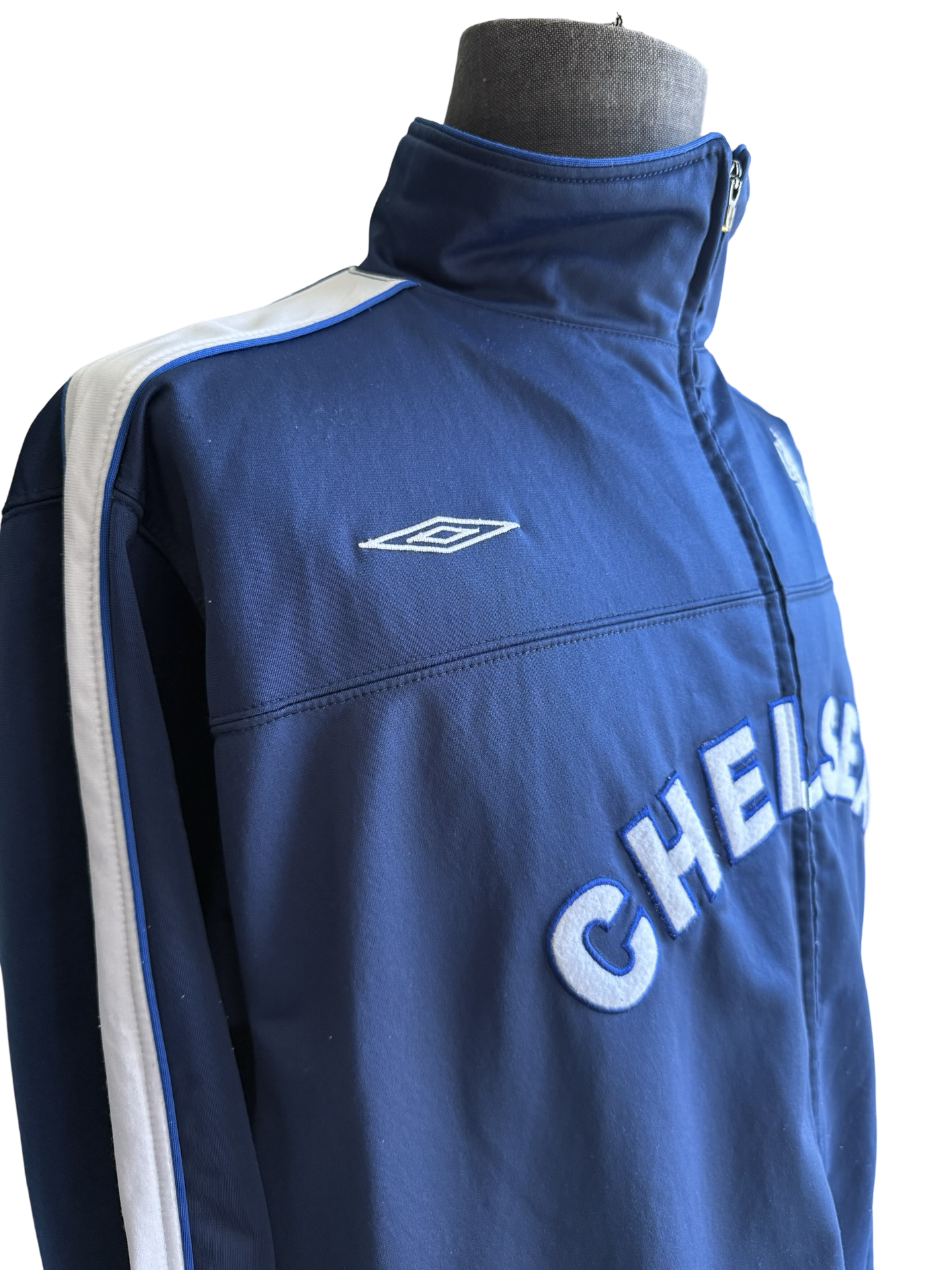 EPL Vtg Chelsea FC 00’s Umbro Football Track Jacket Size L