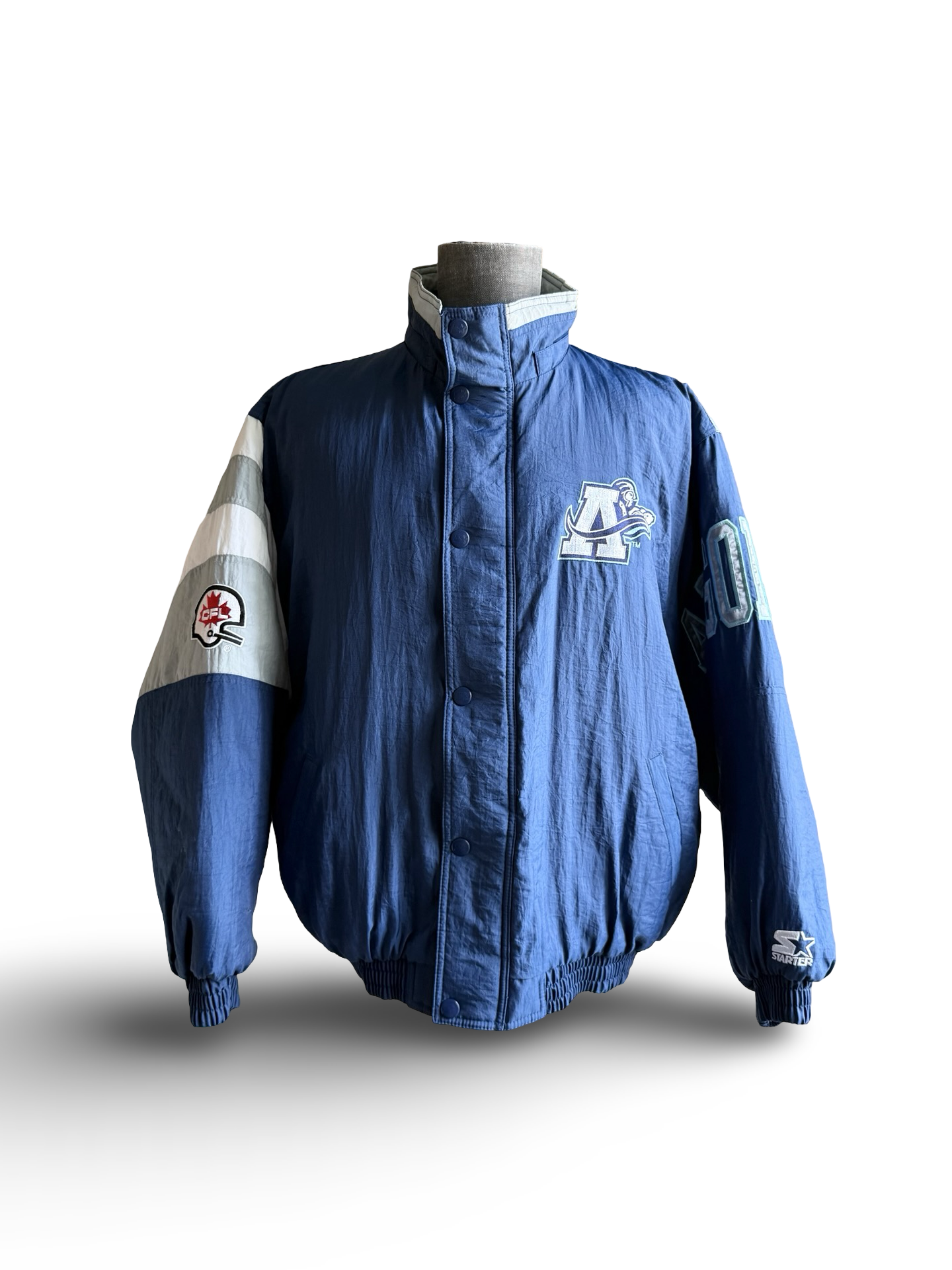 CFL Vtg 90’s Toronto Argonauts Starter Football jacket Size L