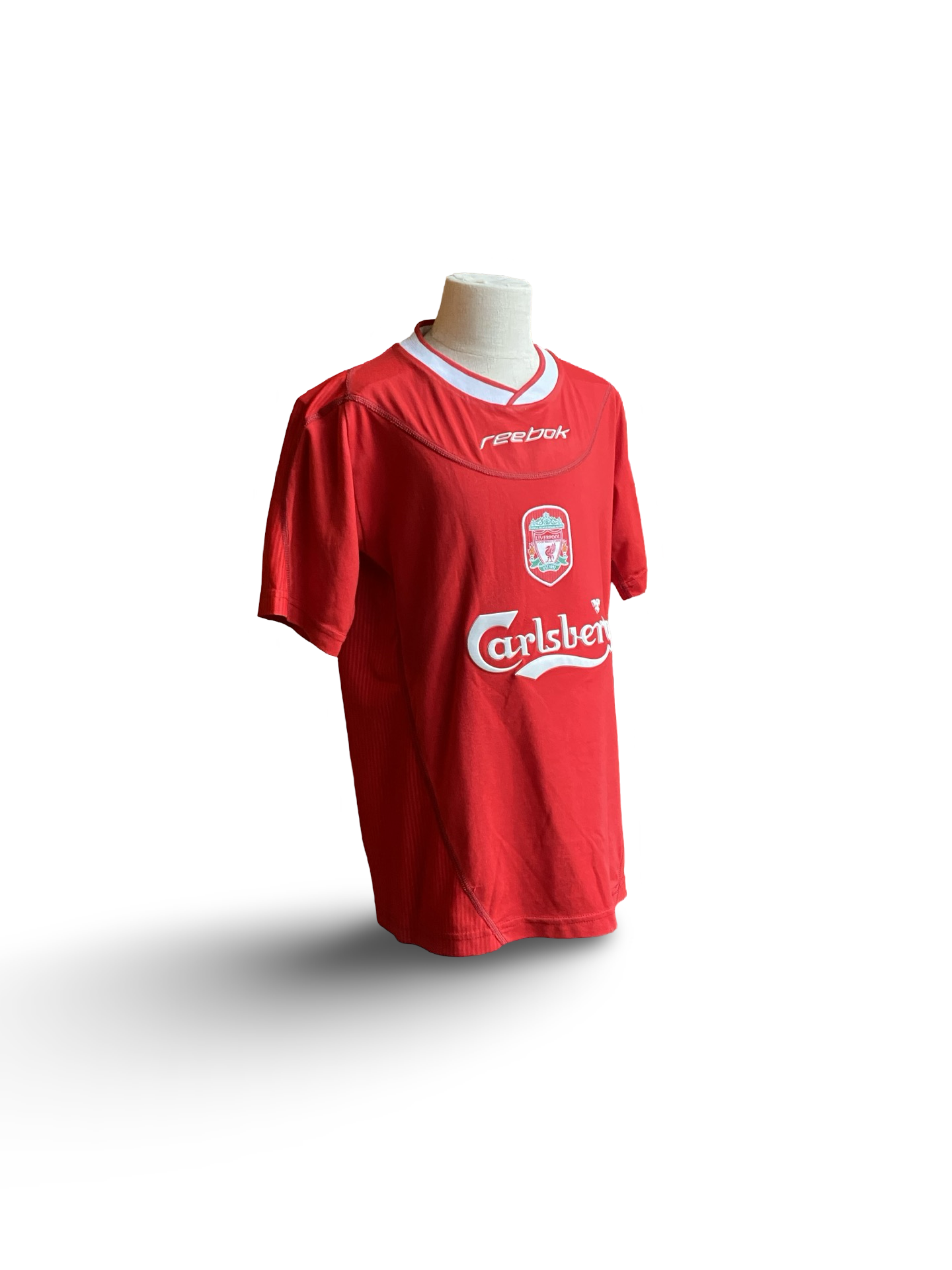 EPL Vtg Liverpool FC 2002-04 Reebok Football Home Jersey Size Youth L