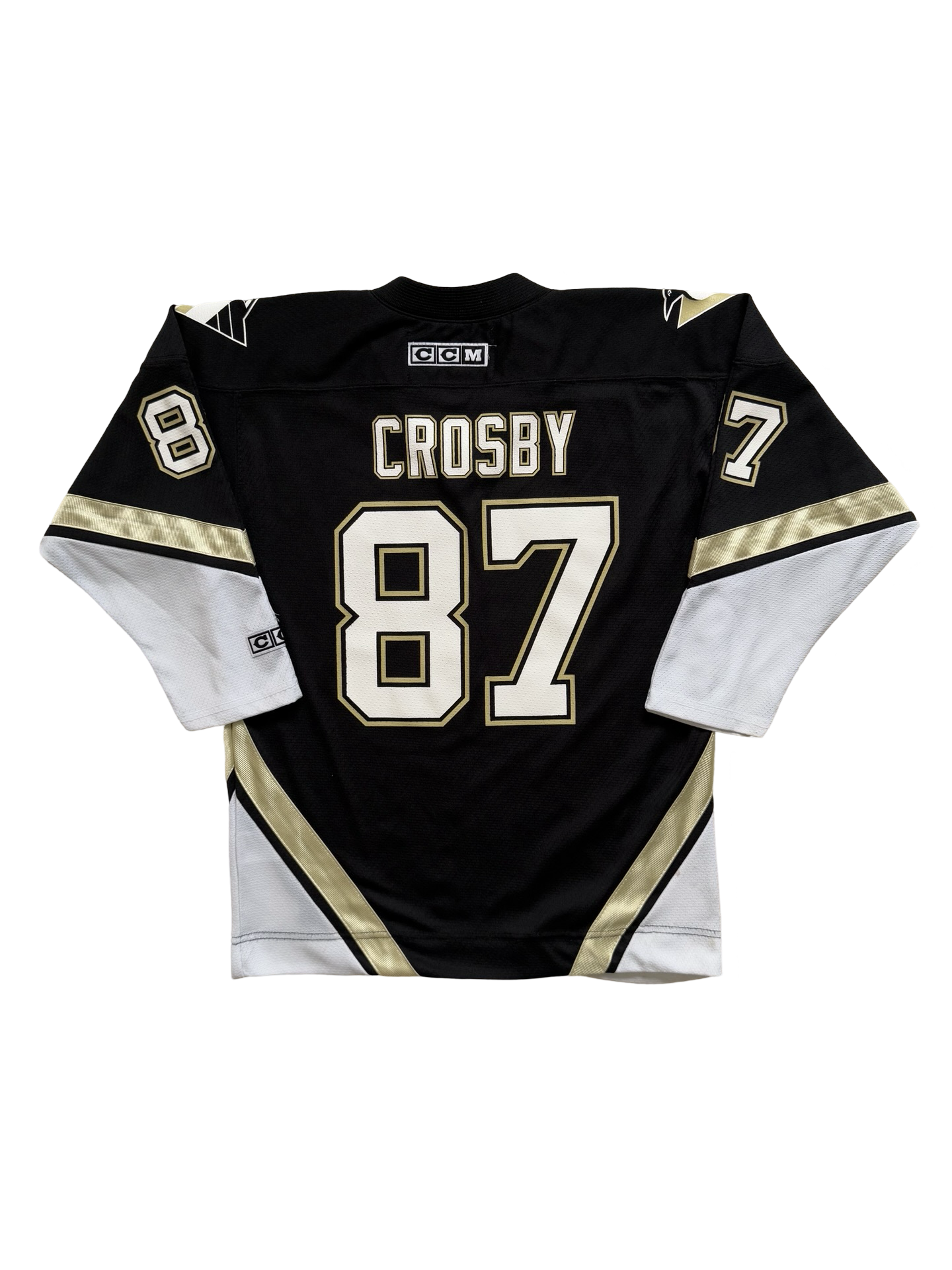 NHL Sidney Crosby 87 CCM Pittsburgh Penguins Jersey Size Youth L/XL