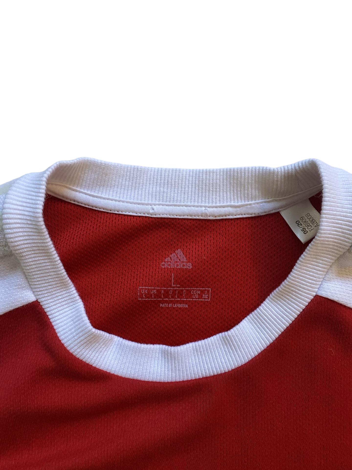 EPL Arsenal FC 2020 Icons Long Sleeve Adidas Retro Style Jersey Sweater Size L