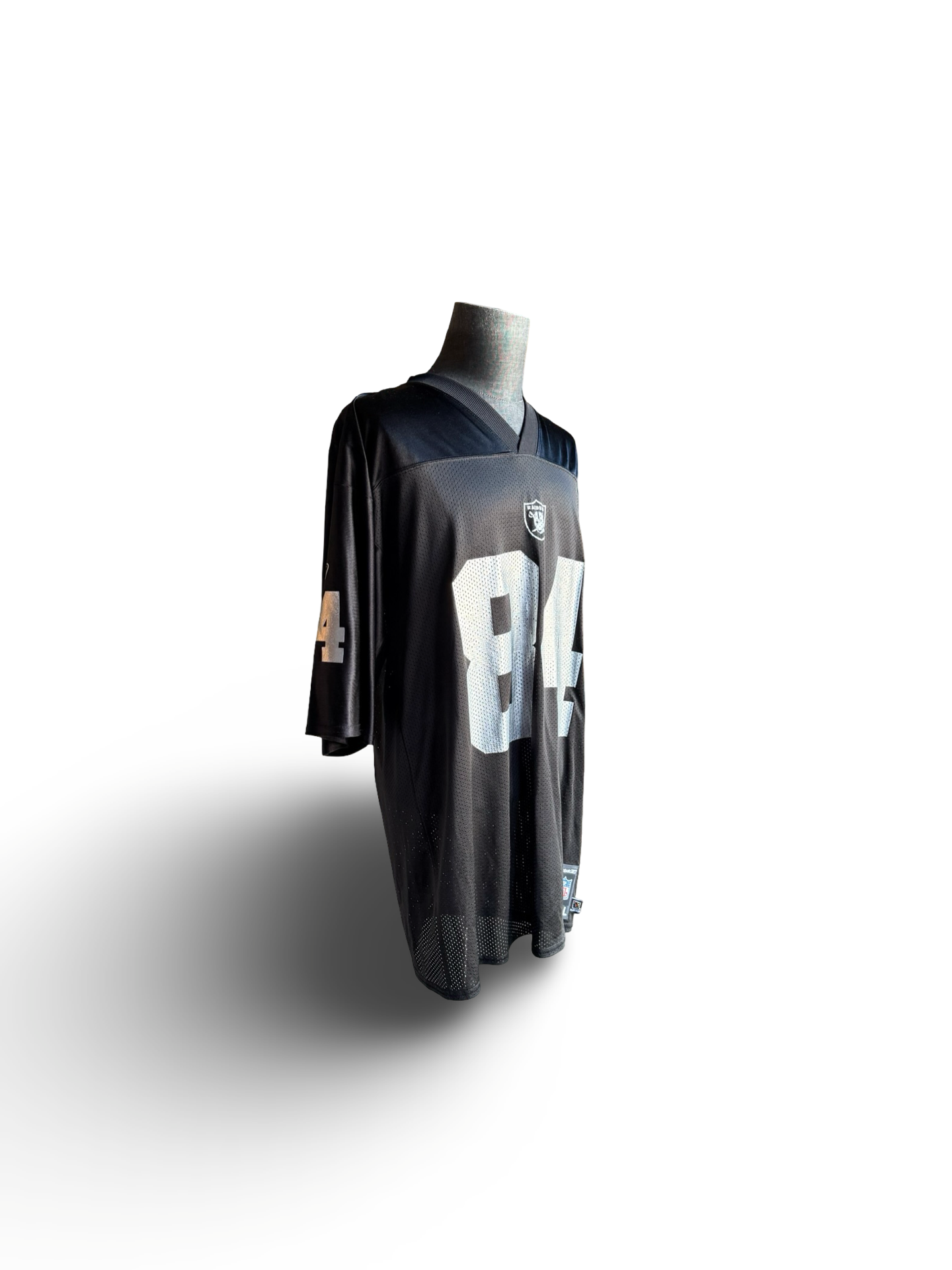 NFL Vtg Jerry Porter 4 Oakland Raiders Reebok 00’s Football Jersey Size L