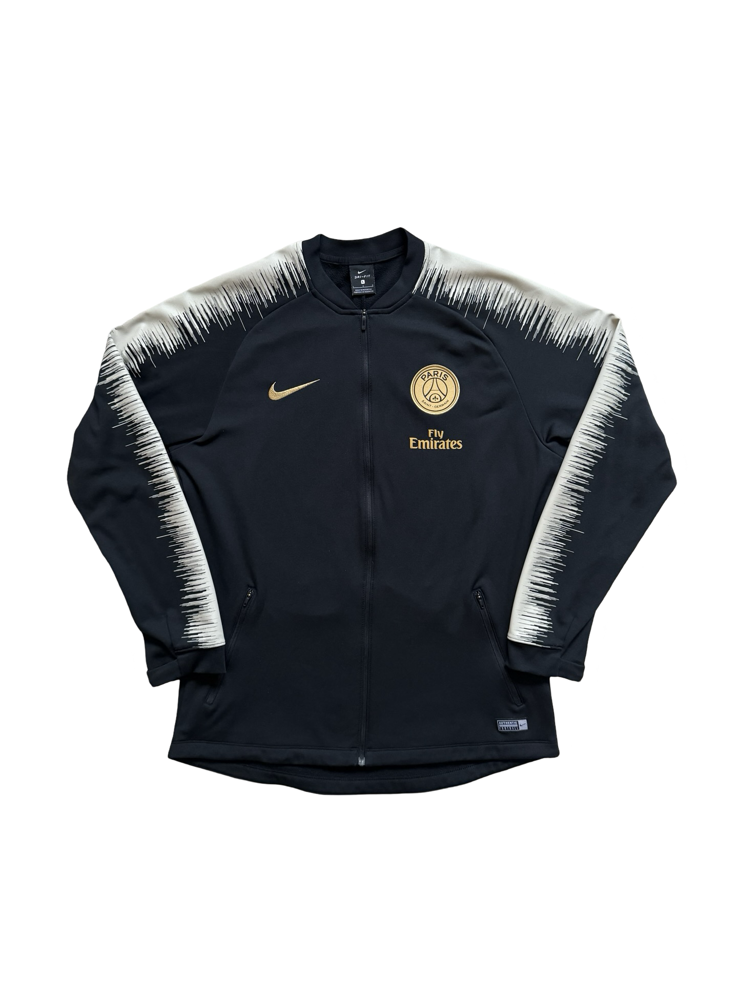 Soccer Paris Saint-Germain Nike 2018-19 Football Anthem Track Jacket Size L