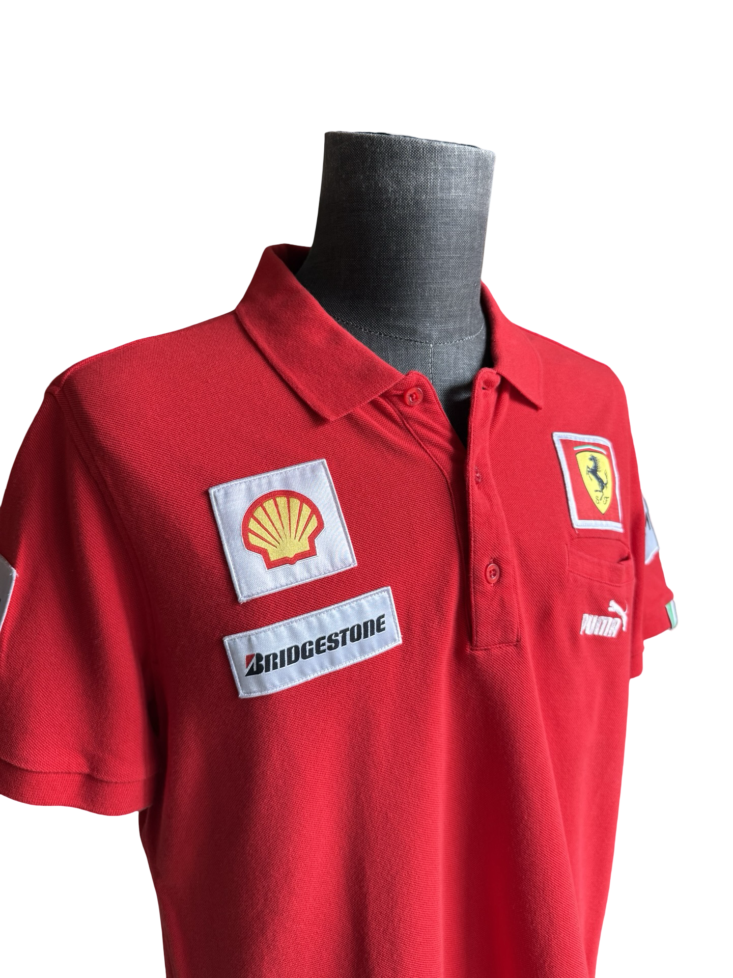 RACING F1 Scuderia Ferrari Puma Polo Team Shirt L