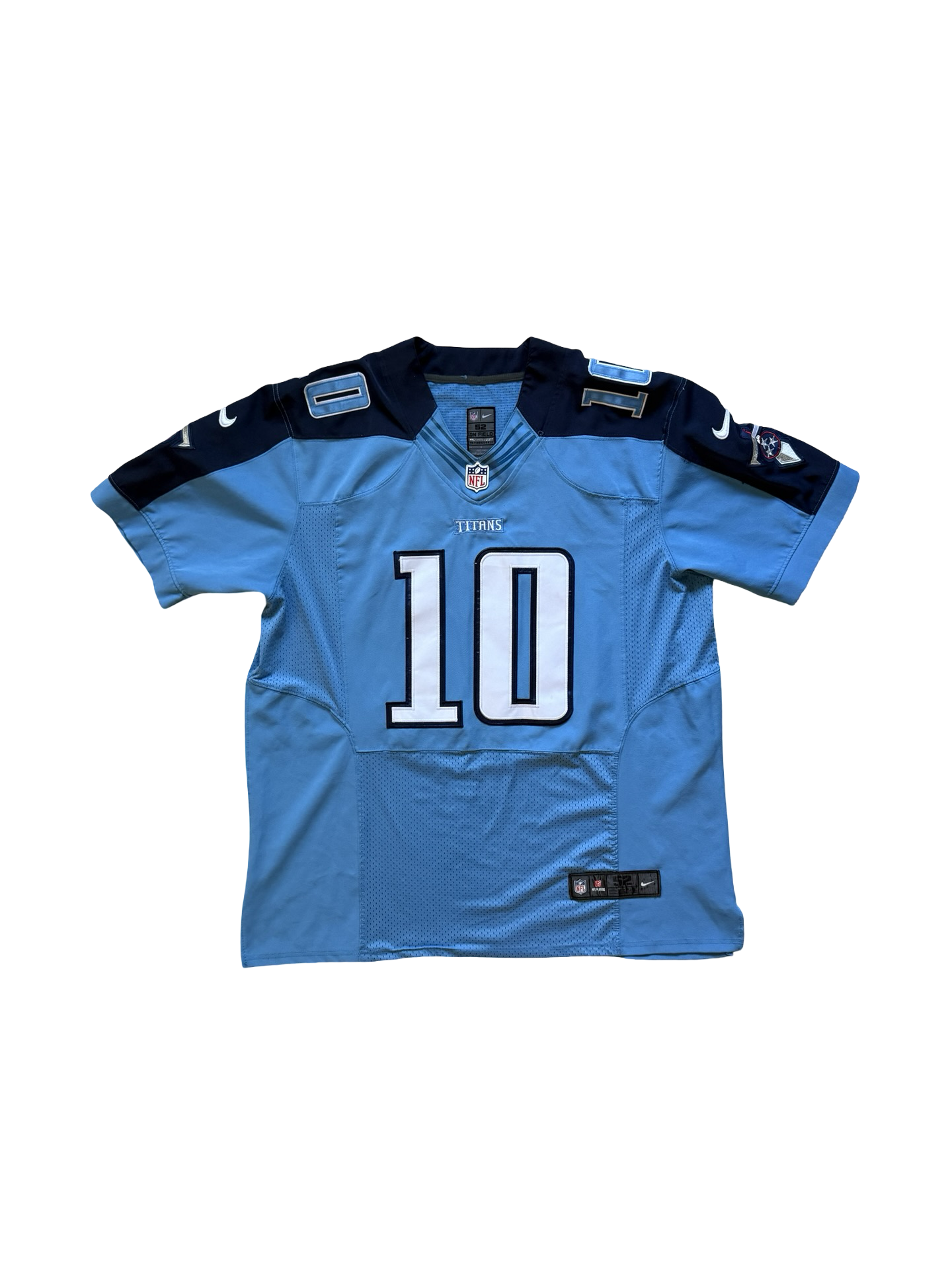NFL Jake Locker 10 Tennessee Titans Nike Football Jersey Size 2XL