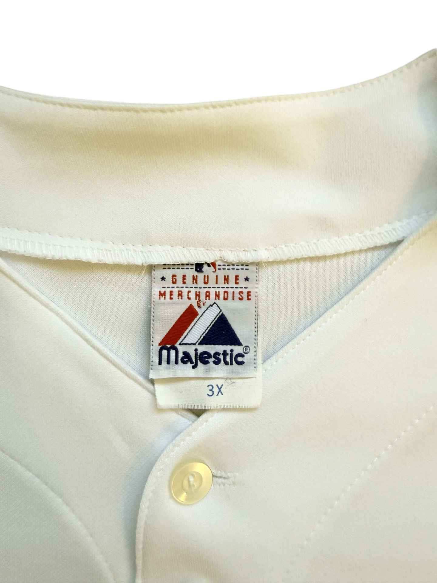 MLB Vtg Toronto Blue Jays 2000’s Majestic White Retro Baseball Jersey Size 3XL