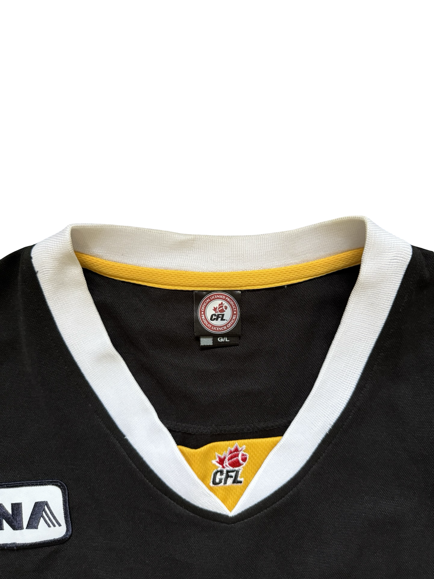 CFL Vtg Hamilton Ti-Cats Football Jersey Size L