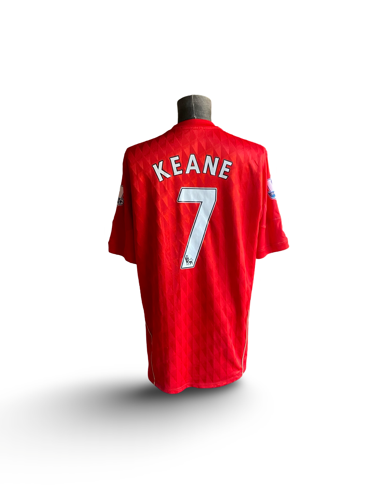 EPL Vtg Robbie Keane 7 Liverpool FC 2011-12 Adidas Football Home Jersey Size XL