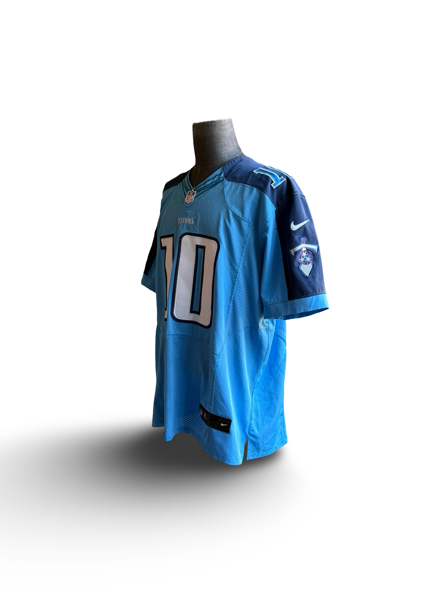 NFL Jake Locker 10 Tennessee Titans Nike Football Jersey Size 2XL