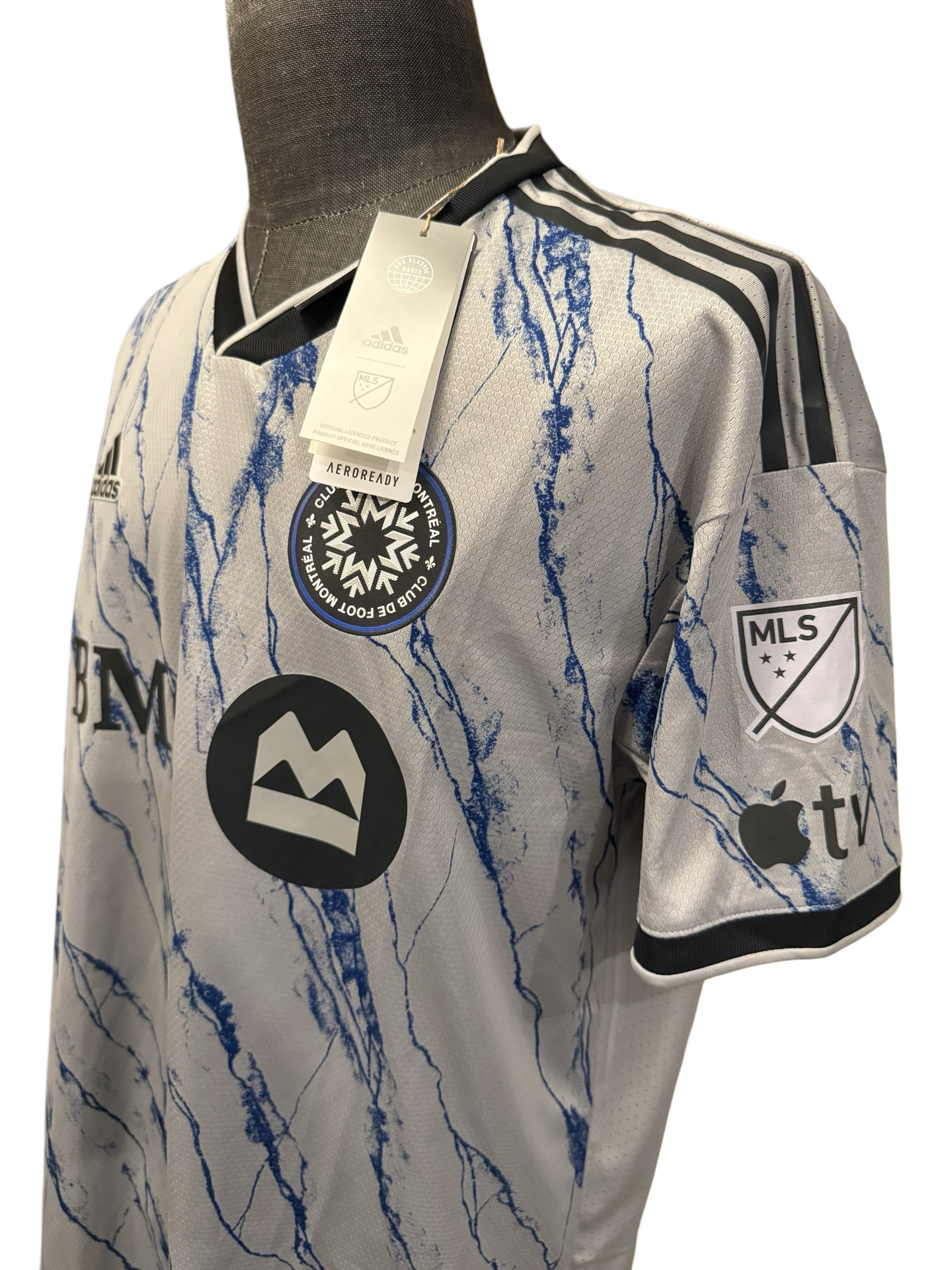 Soccer MLS CF Montreal Impact 2022-23 Adidas Football Away Jersey *New W/ Tags* Size L