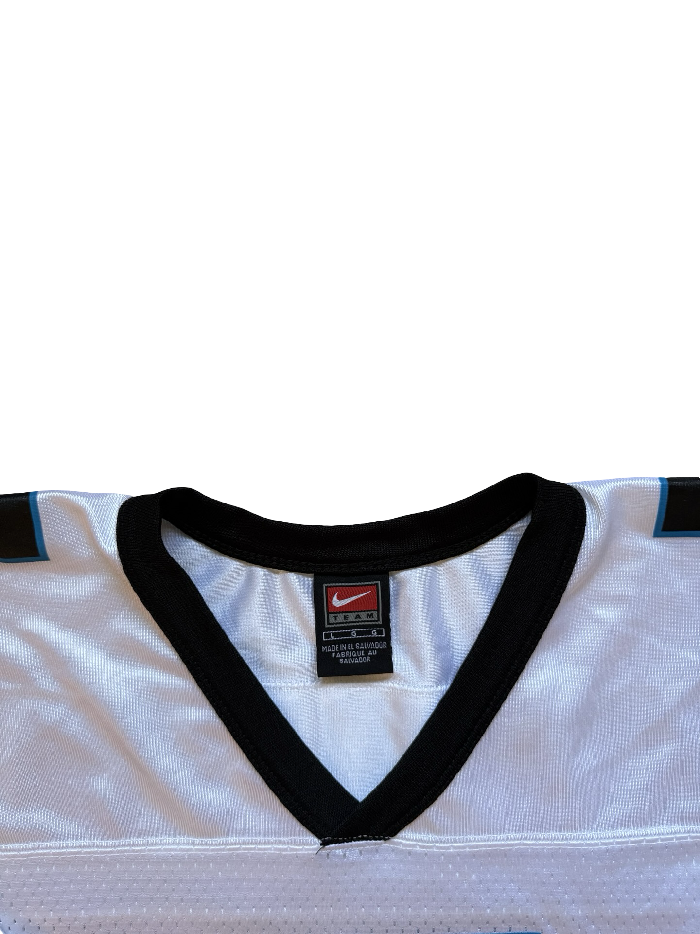 NFL Vtg Steve Beuerlein 7 Carolina Panthers 90’s Nike Football Jersey Size L