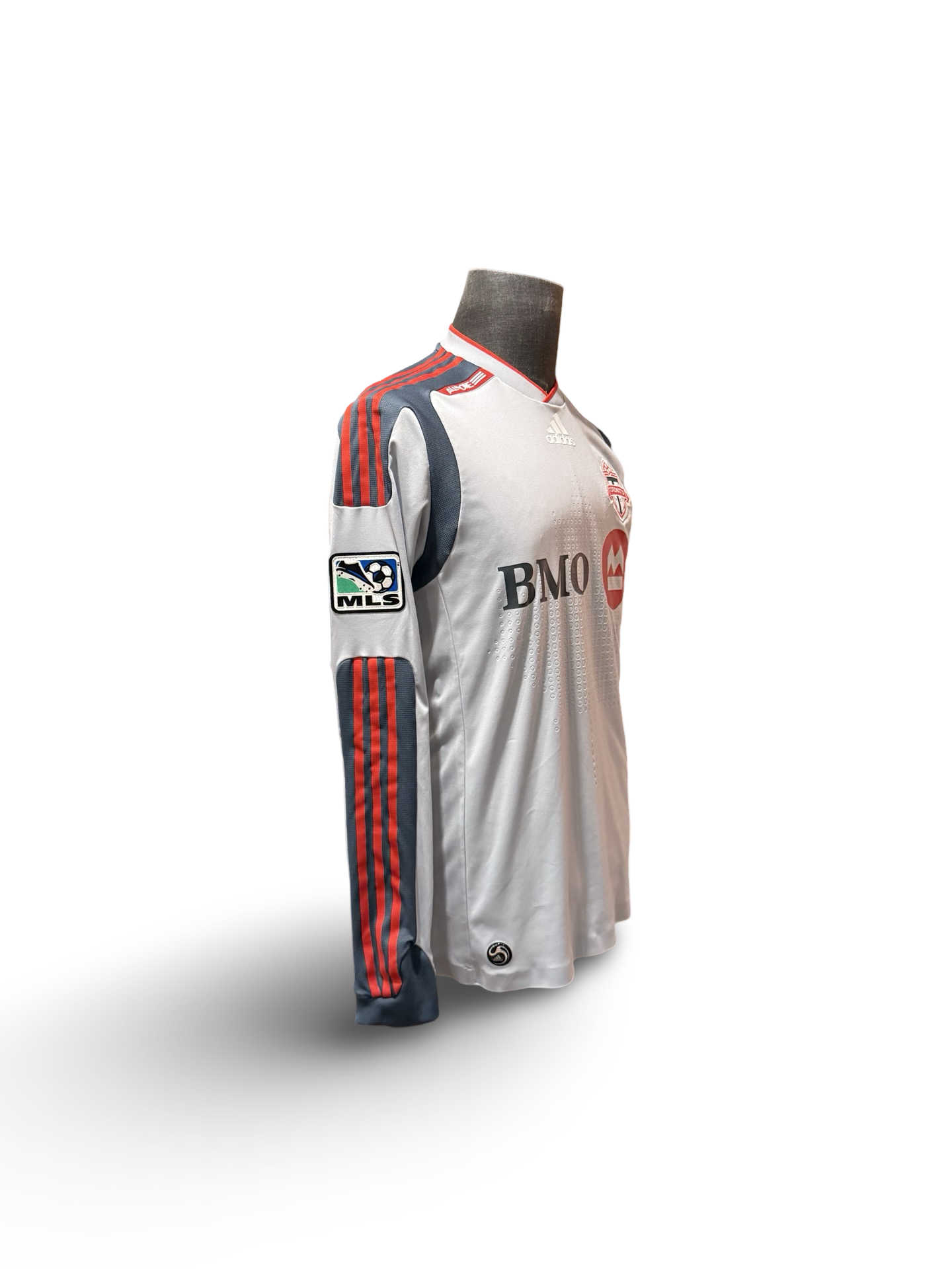 Soccer MLS Vtg Toronto FC 2009-10 Adidas TFC Football Long Sleeve Away Jersey Size M