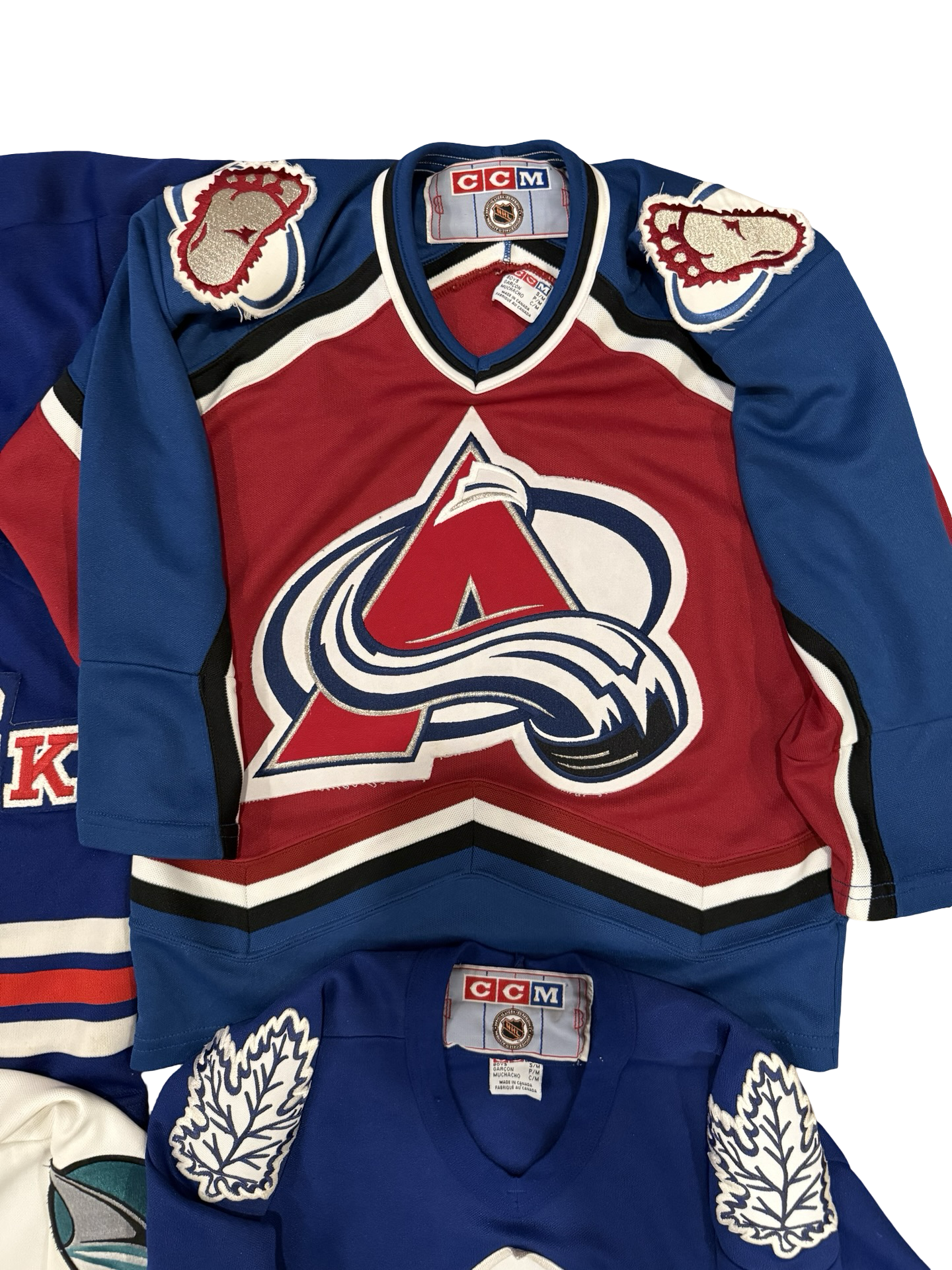 YOUTH NHL Bundle Vtg 90’s/00’s Hockey Jerseys Size Youth S/M