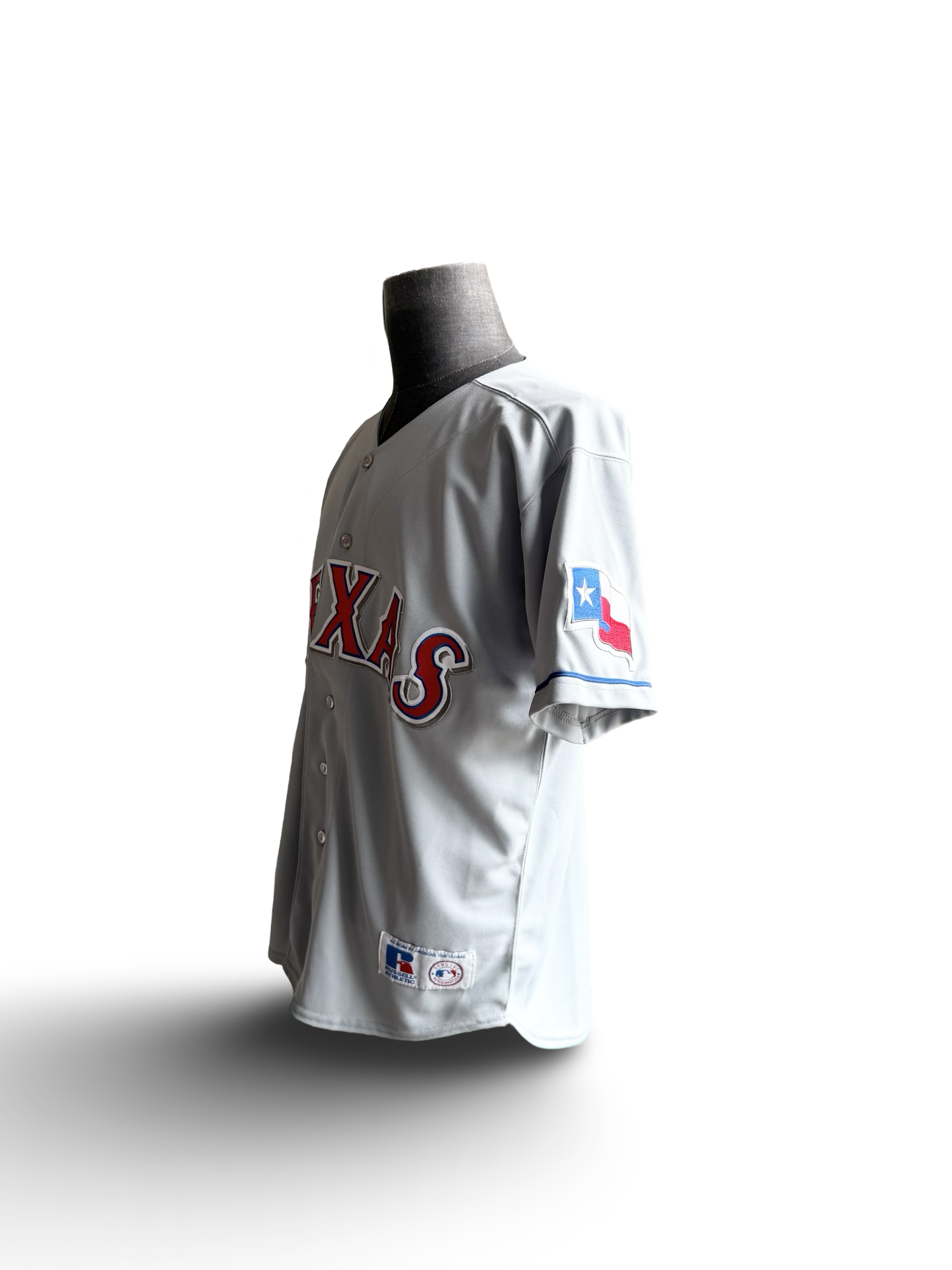 MLB Vtg Texas Rangers Russell Athletic MIC Baseball Jersey Size M