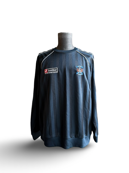 Soccer SPL Vtg Kilmarnock FC Lotto Long Sleeve Training Crewneck Sweater *New W/Tags* Size XL