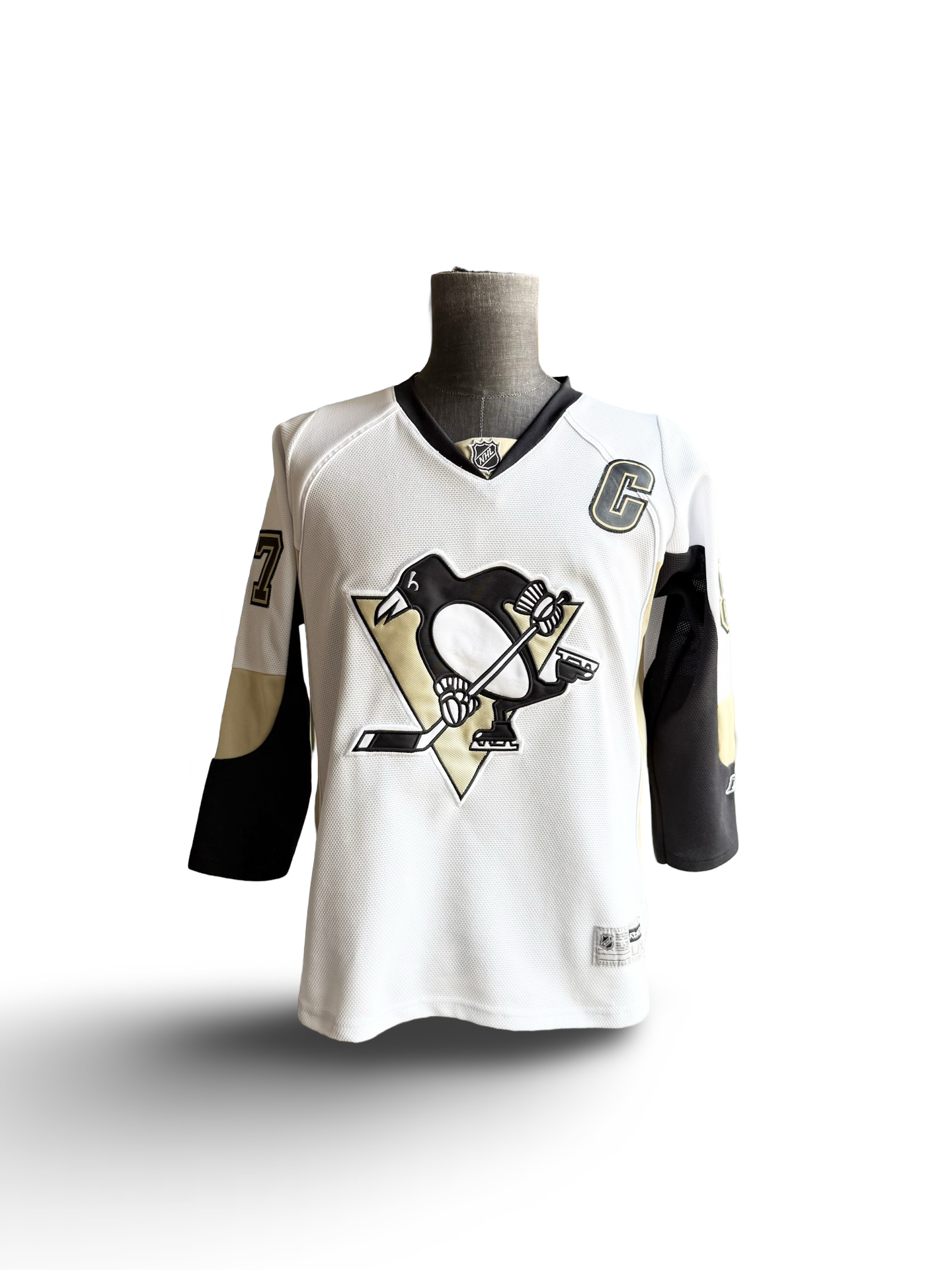 YOUTH NHL Sidney Crosby 87 Pittsburgh Penguins Reebok Jersey Size Youth L/XL