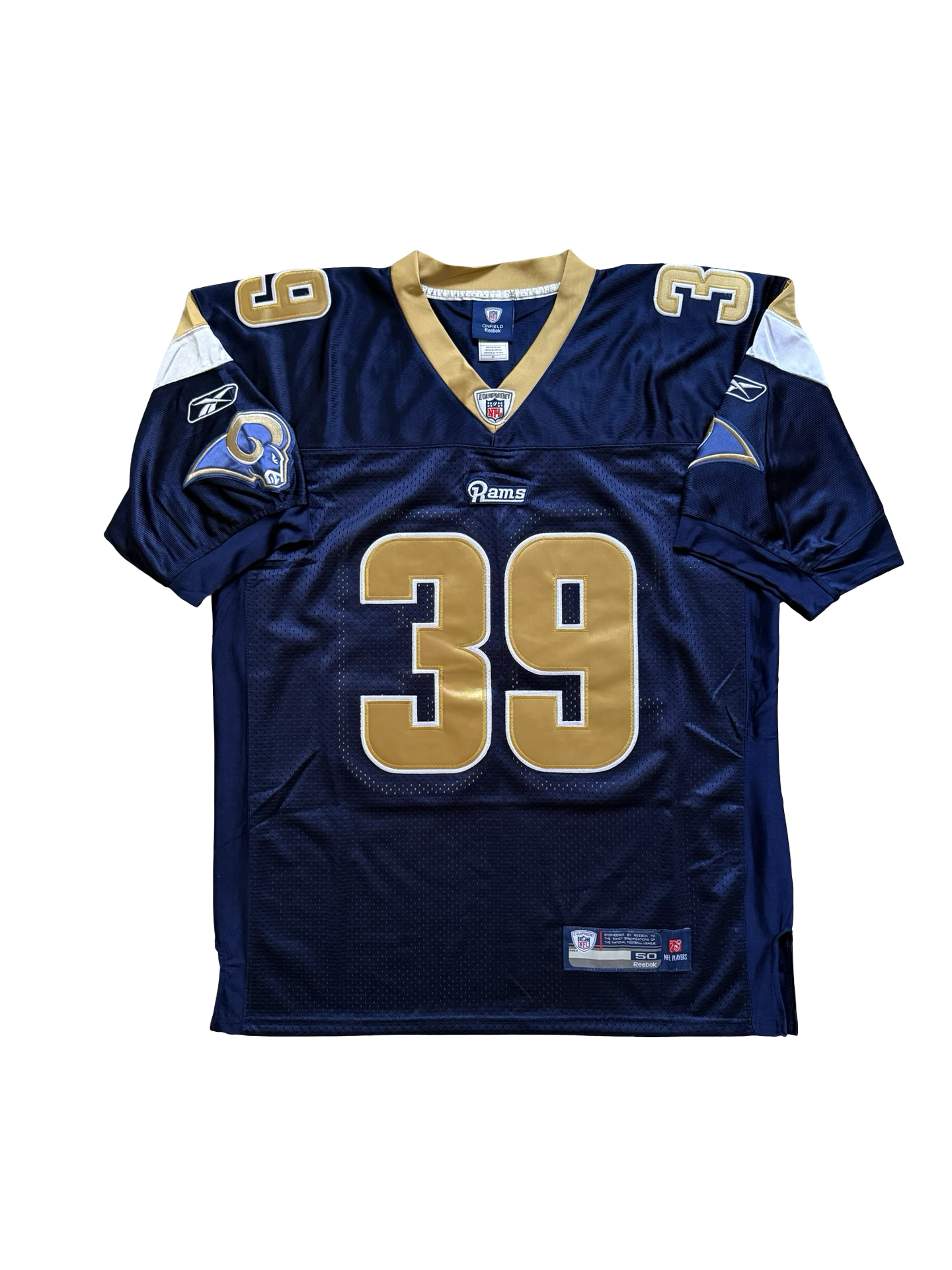NFL Steven Jackson 39 LA (St. Louis) Rams Reebok Football Jersey Size XL